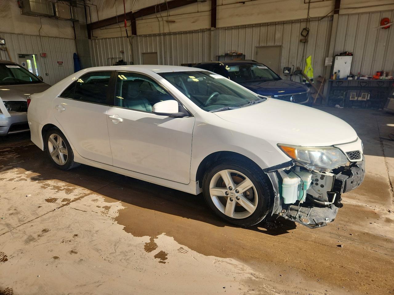 2014 Toyota Camry Se White vin: 4T1BF1FK4EU821815