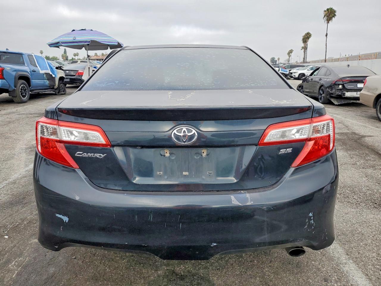 2014 Toyota Camry Se Sport Blue vin: 4T1BF1FK4EU825959
