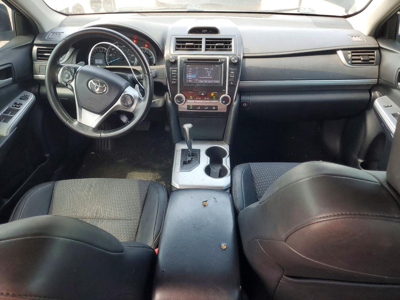 2014 Toyota Camry Se Sport Black vin: 4T1BF1FK4EU835228