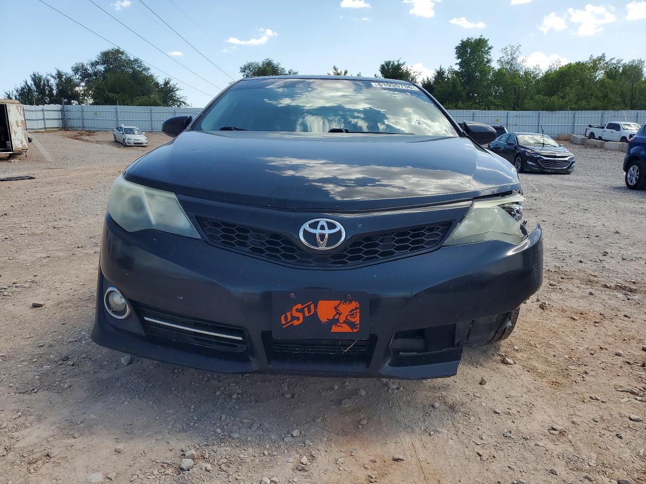 2014 Toyota Camry Se Sport Black vin: 4T1BF1FK4EU835228
