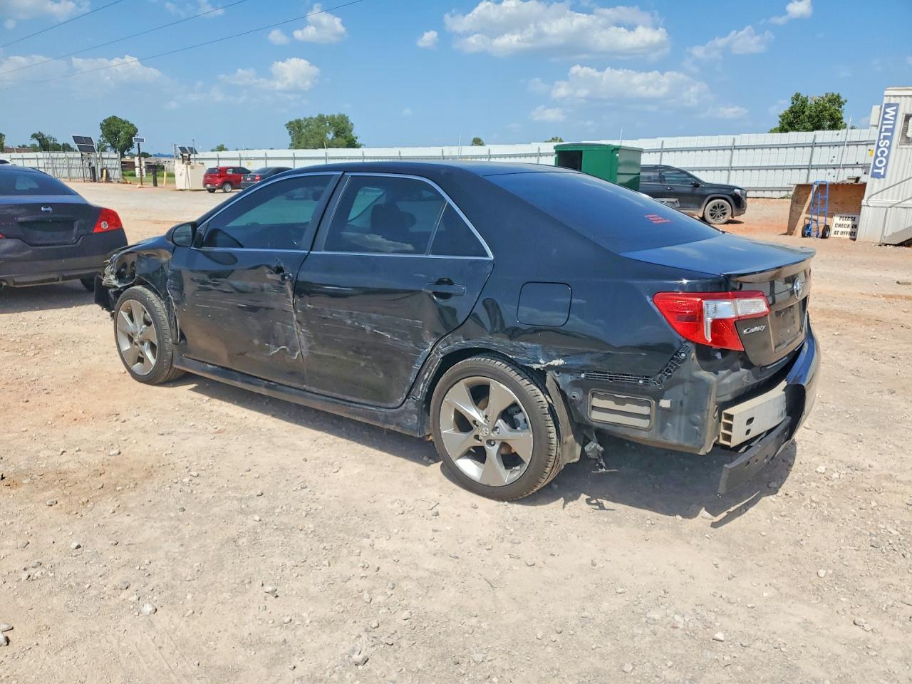 2014 Toyota Camry Se Sport Black vin: 4T1BF1FK4EU835228