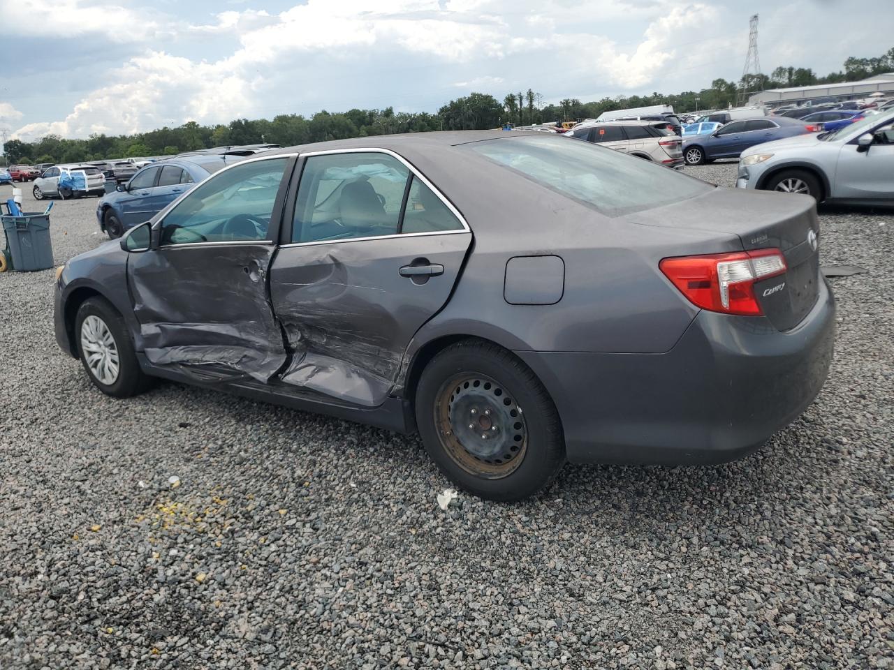 2014 Toyota Camry L Gray vin: 4T1BF1FK4EU844589