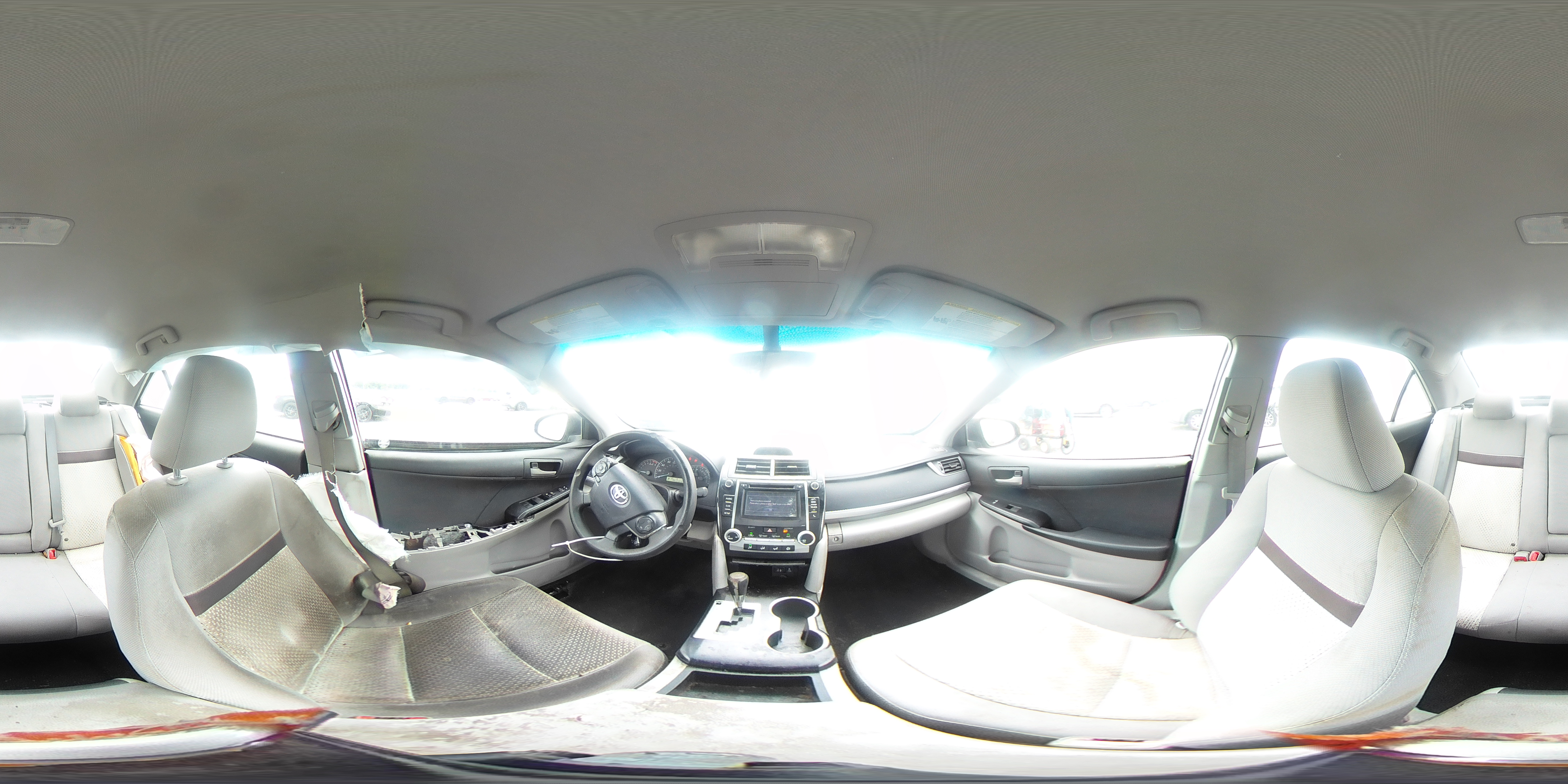 2014 Toyota Camry L Gray vin: 4T1BF1FK4EU844589