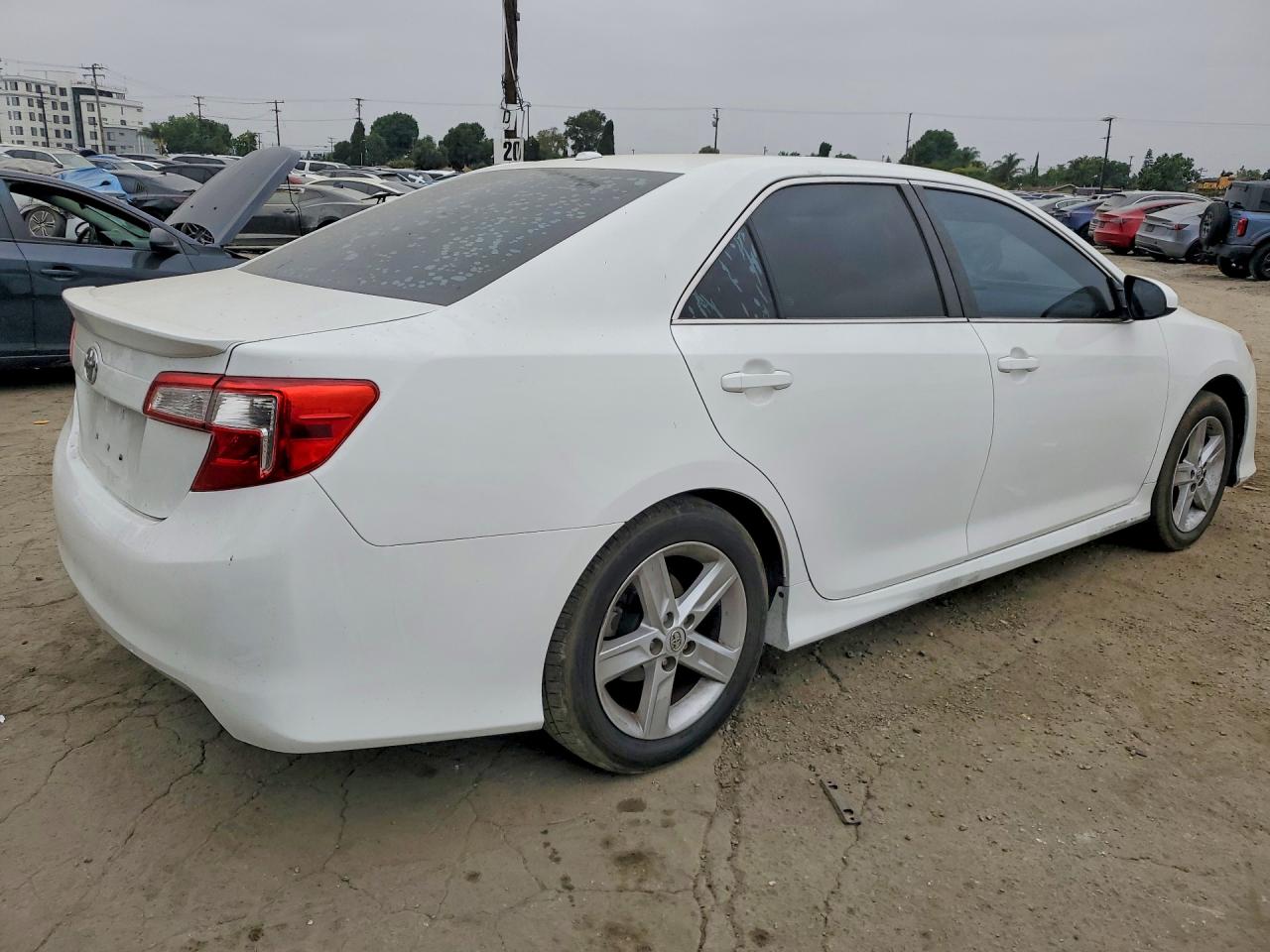 2014 Toyota Camry Se White vin: 4T1BF1FK4EU845015