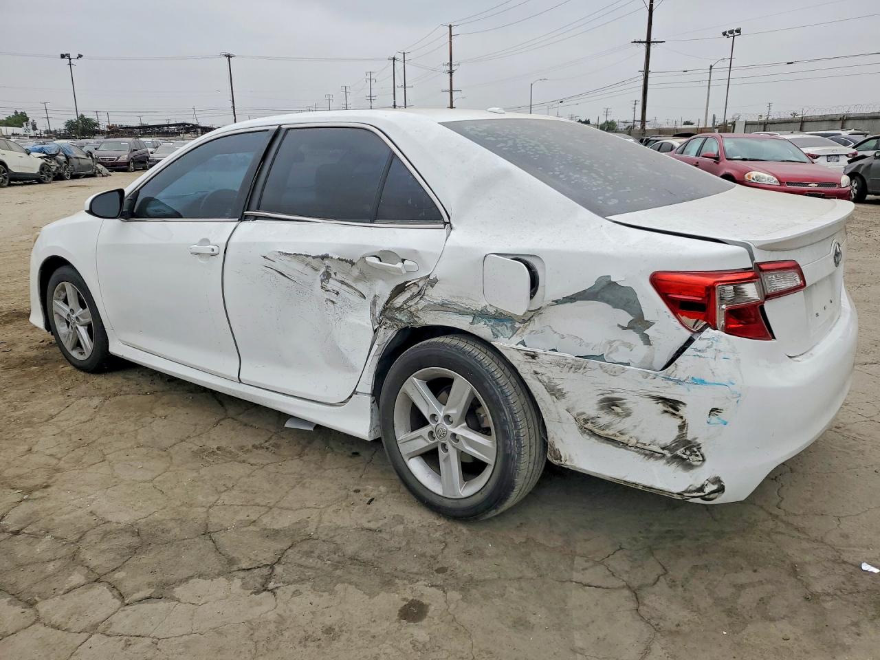 2014 Toyota Camry Se White vin: 4T1BF1FK4EU845015