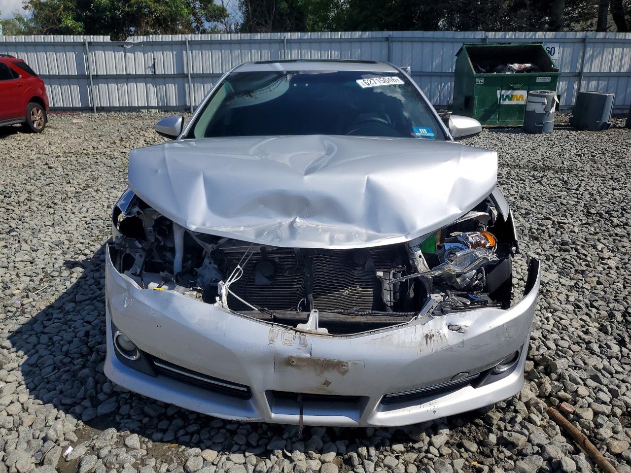 2014 Toyota Camry Se Sport Silver vin: 4T1BF1FK4EU848125