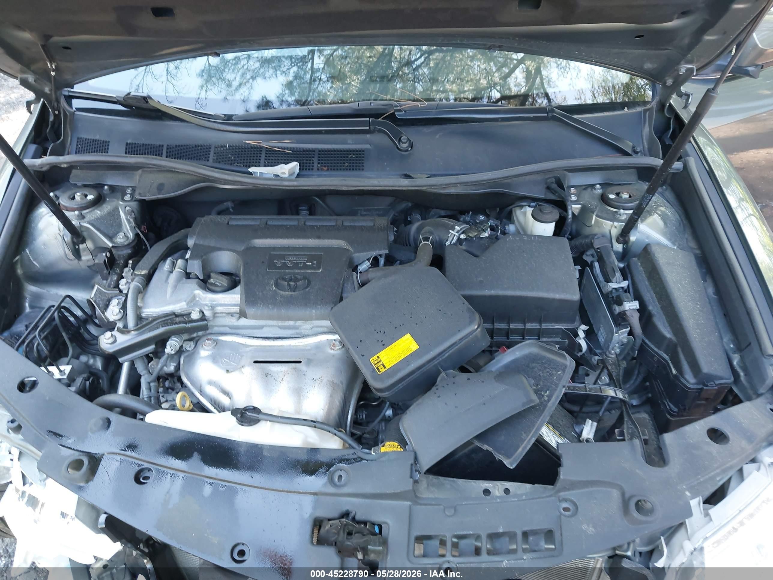 2014 Toyota Camry Xle Green vin: 4T1BF1FK4EU849128