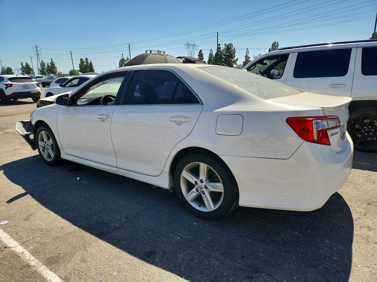 2014 Toyota Camry Se Белый vin: 4T1BF1FK4EU854507