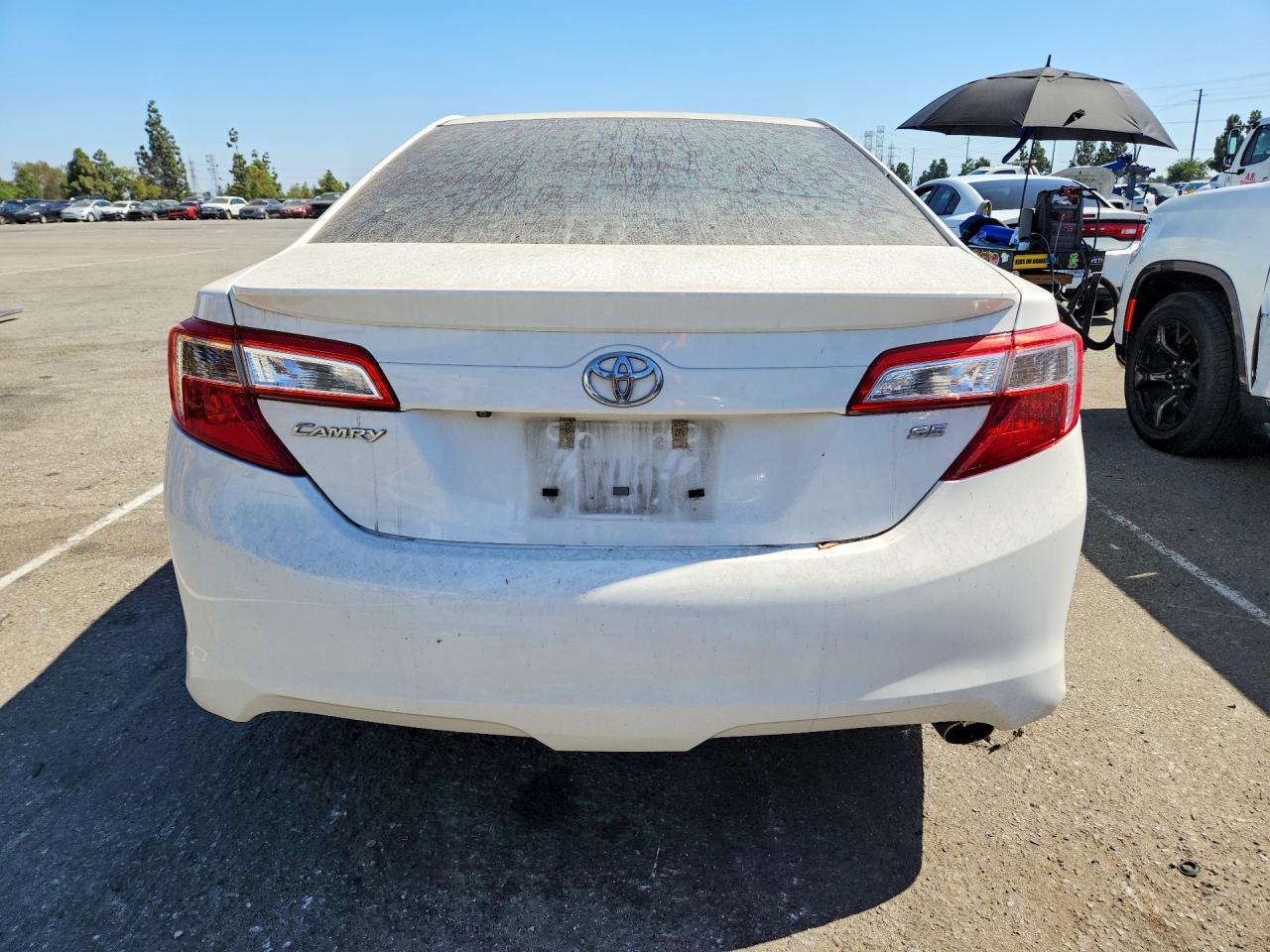 2014 Toyota Camry Se Белый vin: 4T1BF1FK4EU854507