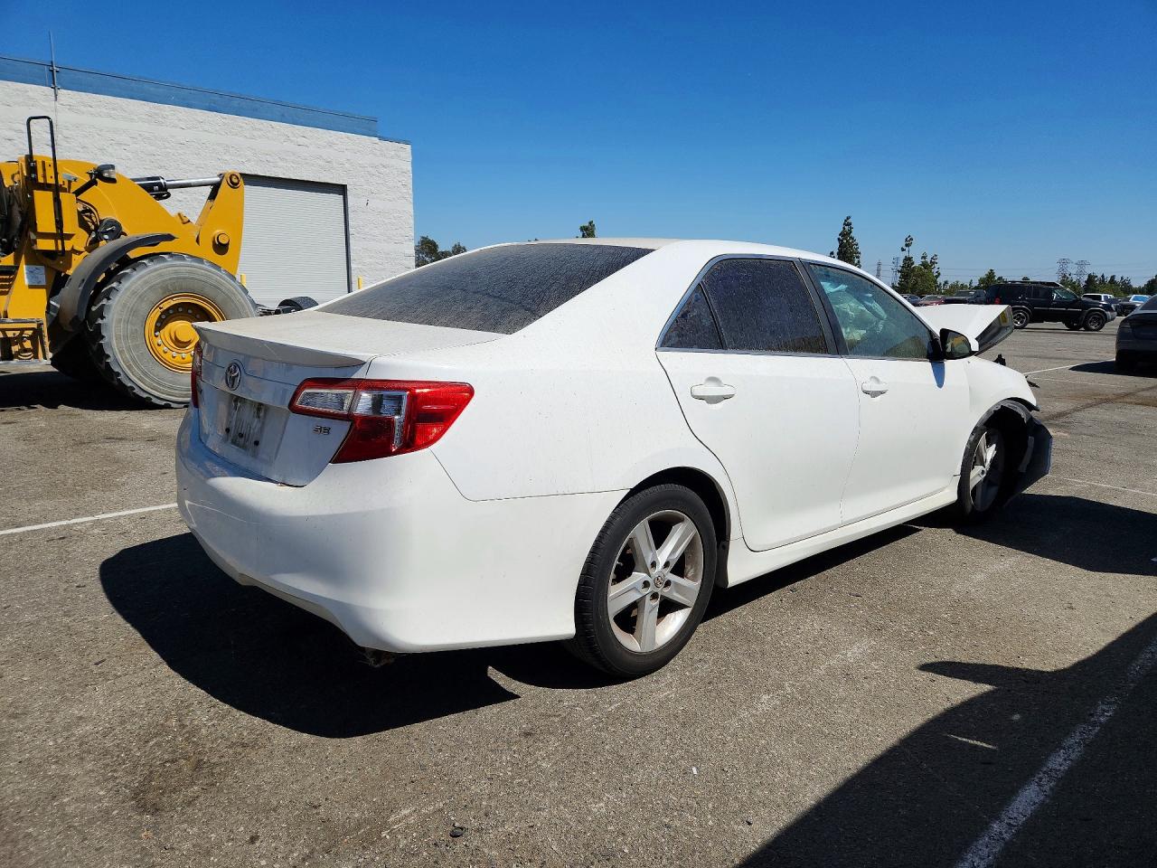 2014 Toyota Camry Se Белый vin: 4T1BF1FK4EU854507