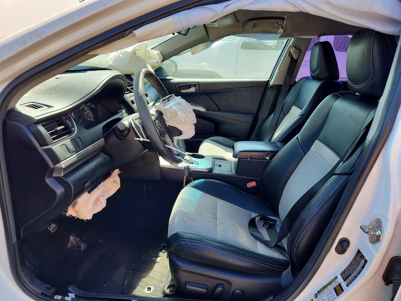 2014 Toyota Camry Se Белый vin: 4T1BF1FK4EU854507