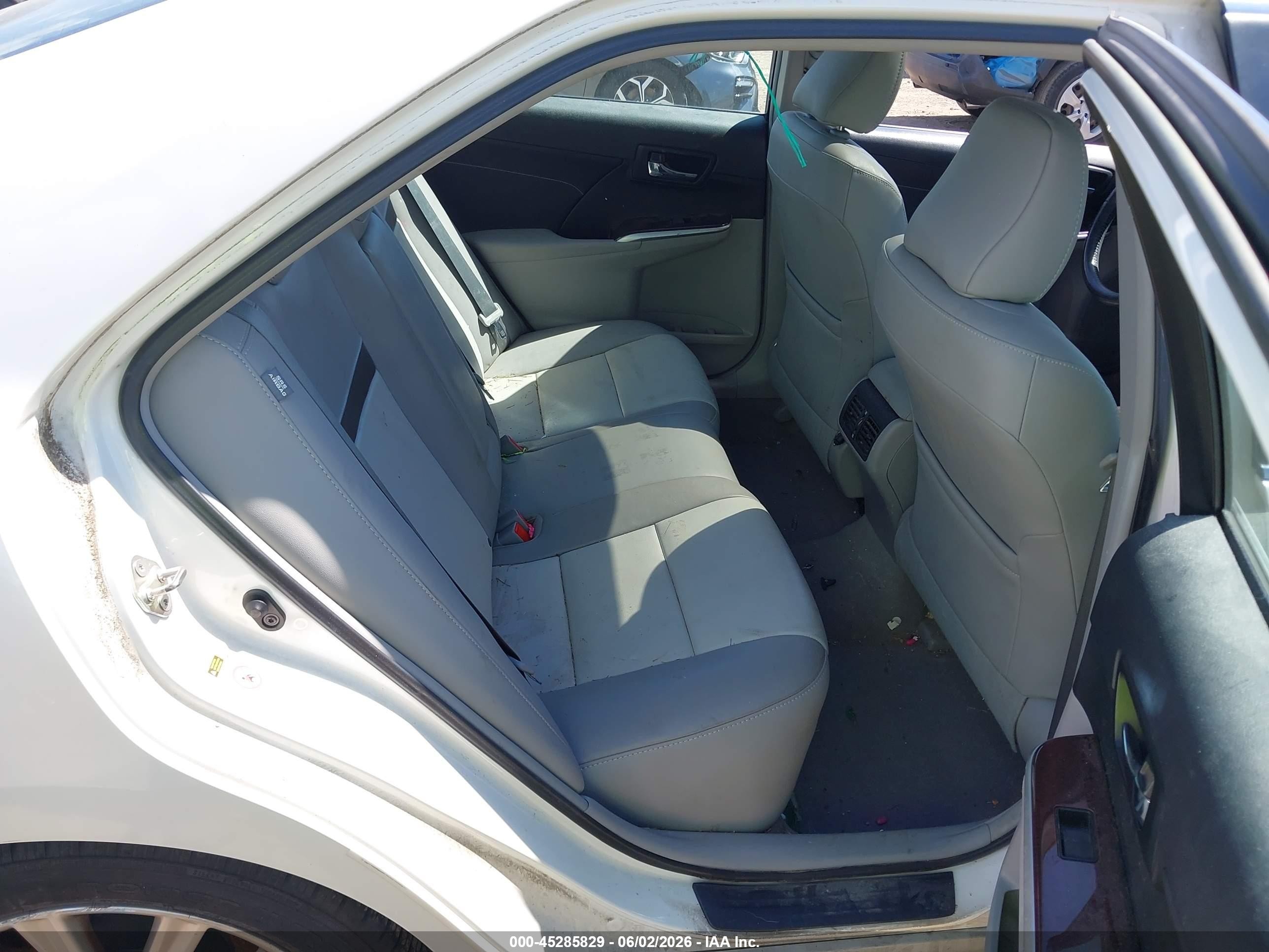 2014 Toyota Camry Xle White vin: 4T1BF1FK4EU857164