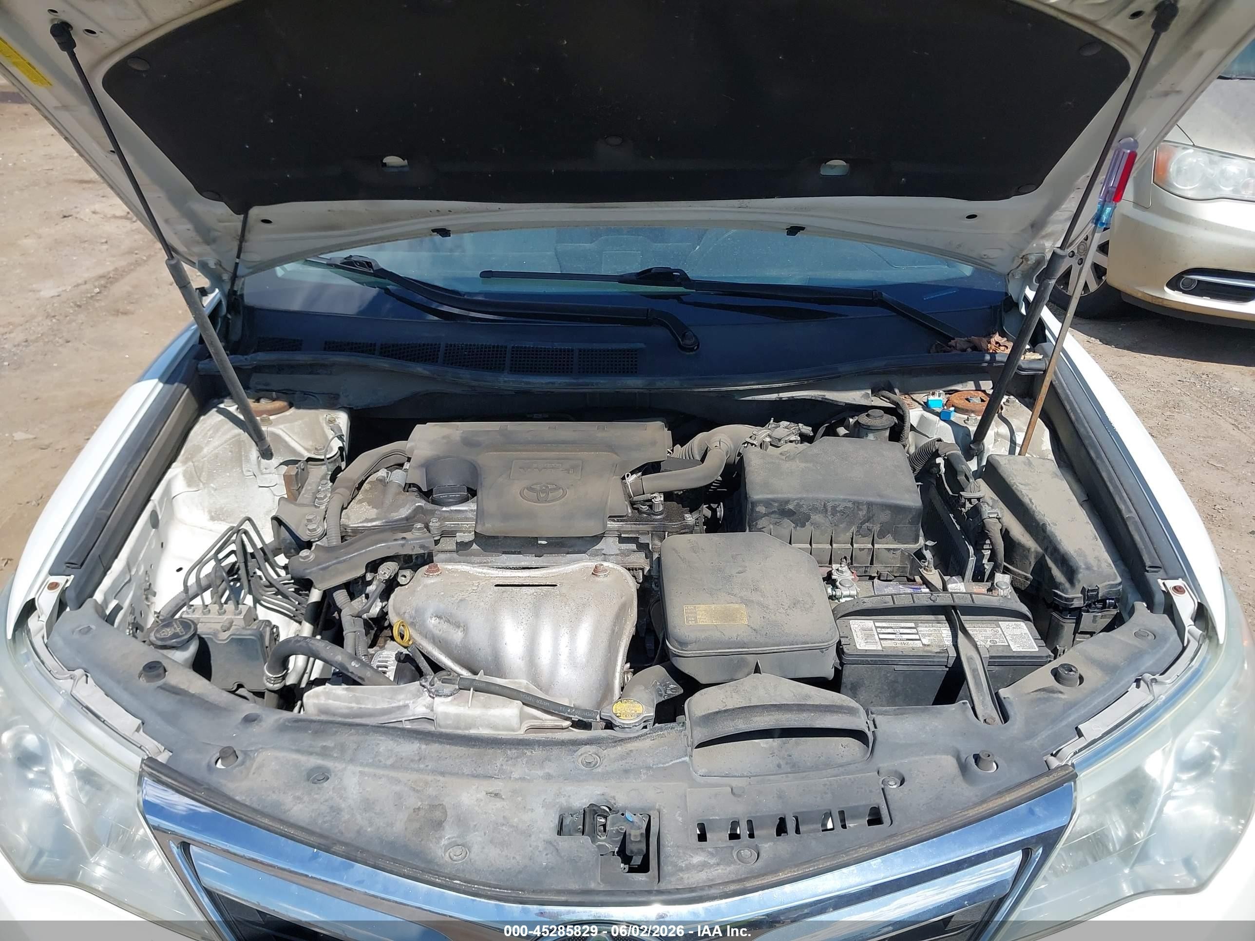 2014 Toyota Camry Xle White vin: 4T1BF1FK4EU857164