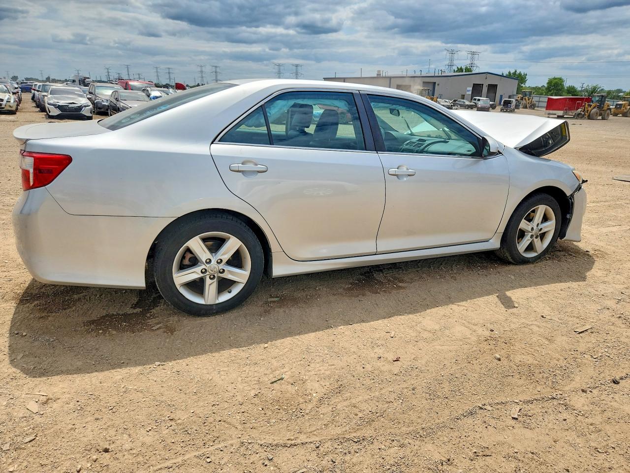 2014 Toyota Camry Se Silver vin: 4T1BF1FK4EU859349
