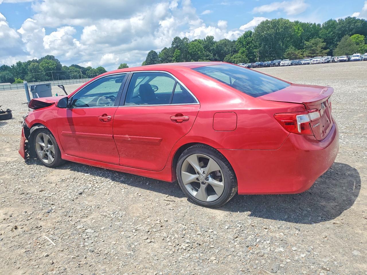 2014 Toyota Camry Se Sport Red vin: 4T1BF1FK4EU859870