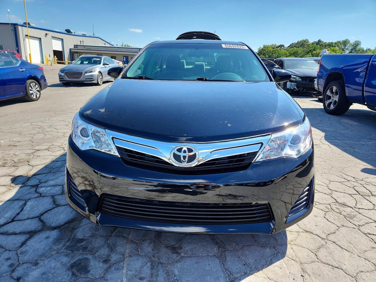 2014 Toyota Camry Le Черный vin: 4T1BF1FK4EU871081