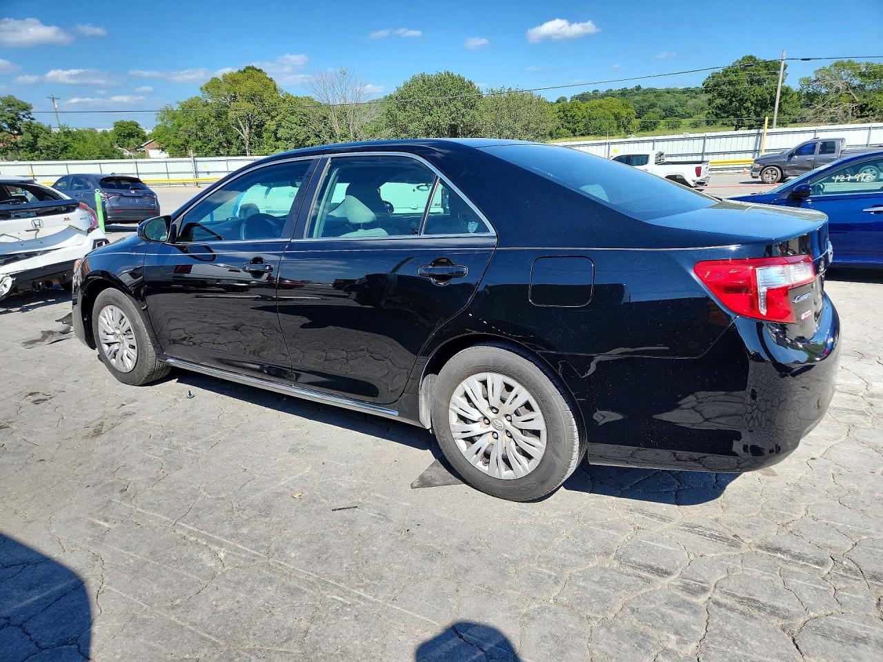 2014 Toyota Camry Le Черный vin: 4T1BF1FK4EU871081
