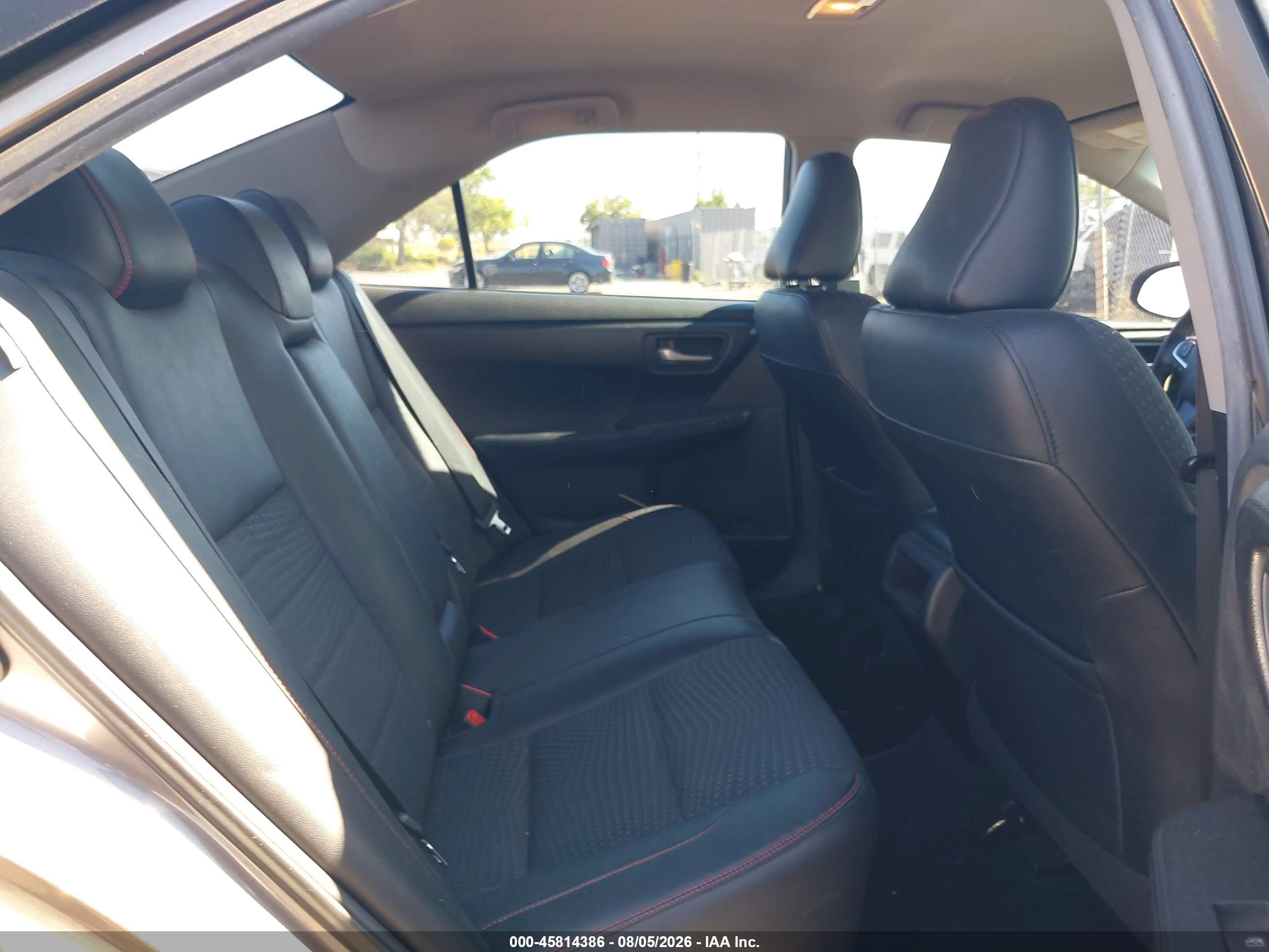 2015 Toyota Camry Se Brown vin: 4T1BF1FK4FU003700
