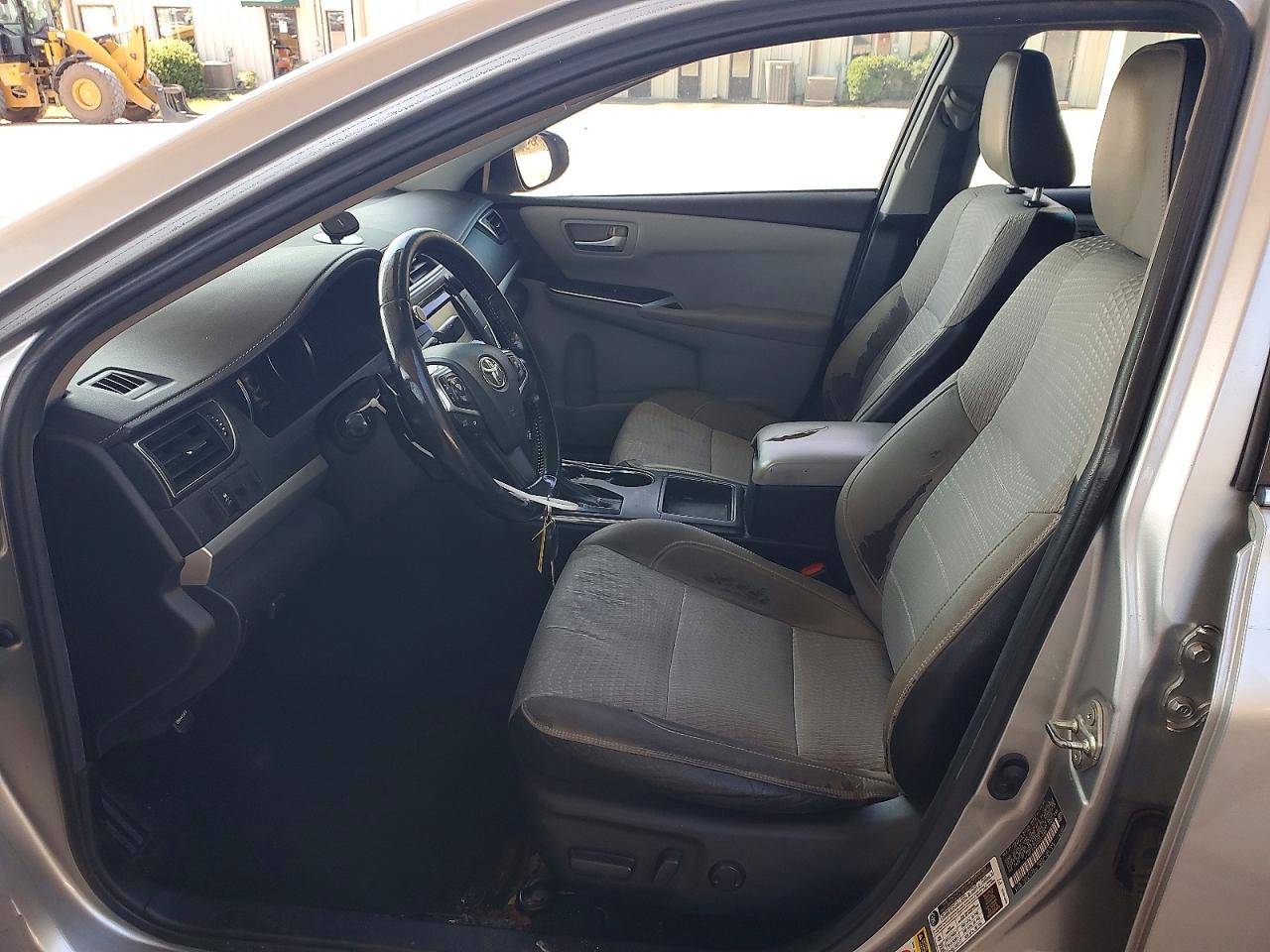 2015 Toyota Camry Se Silver vin: 4T1BF1FK4FU011098