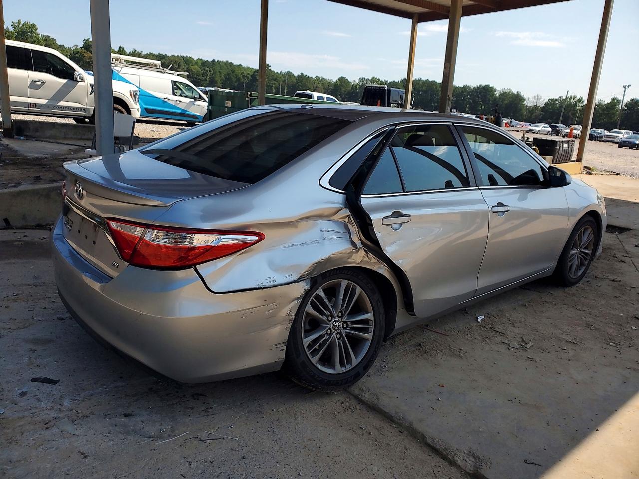 2015 Toyota Camry Se Silver vin: 4T1BF1FK4FU011098