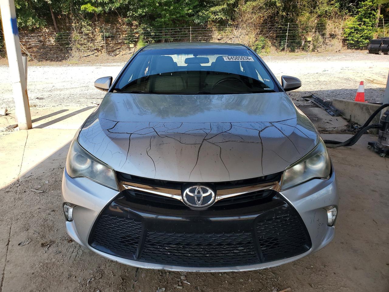 2015 Toyota Camry Se Silver vin: 4T1BF1FK4FU011098