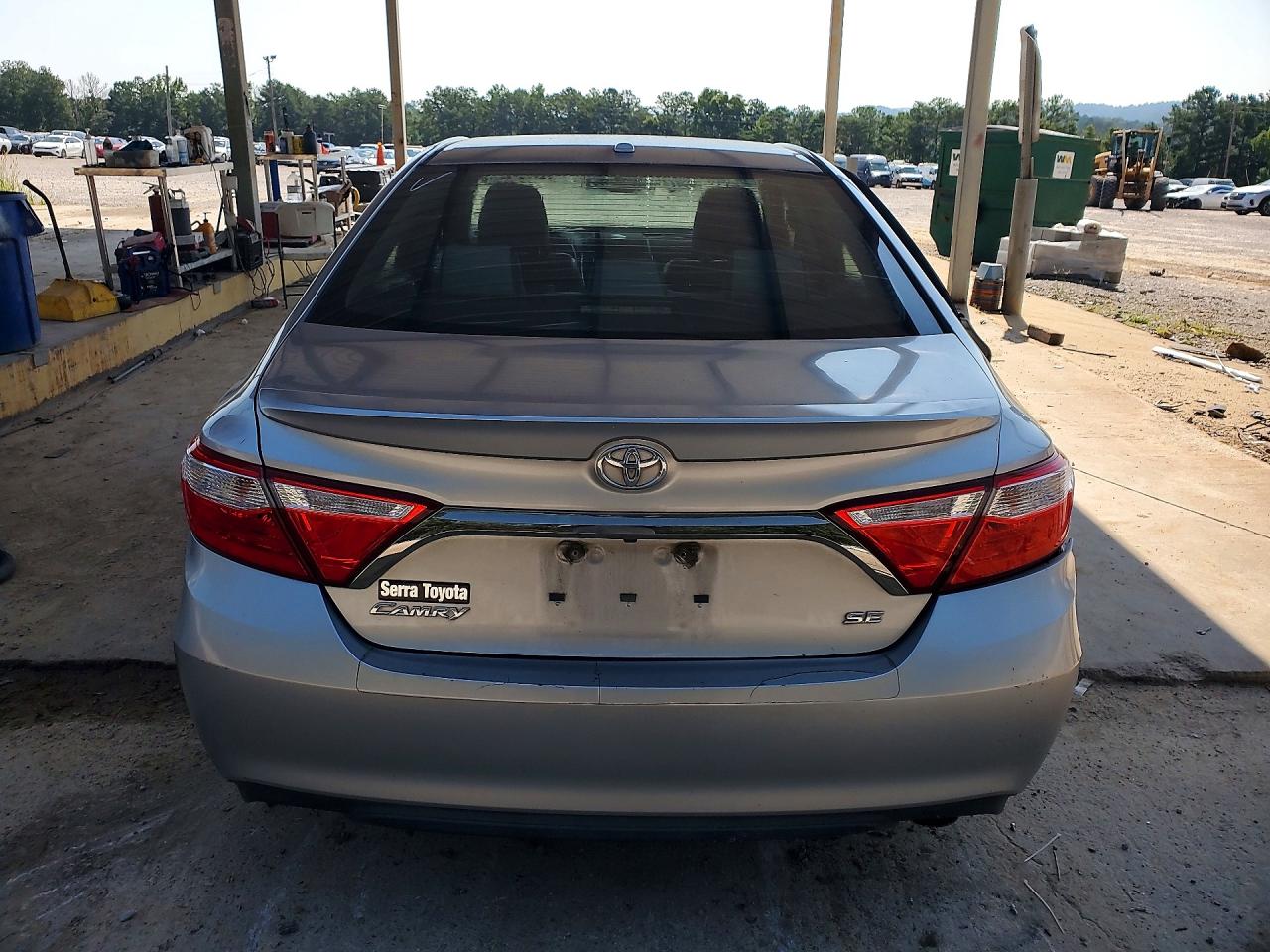 2015 Toyota Camry Se Silver vin: 4T1BF1FK4FU011098