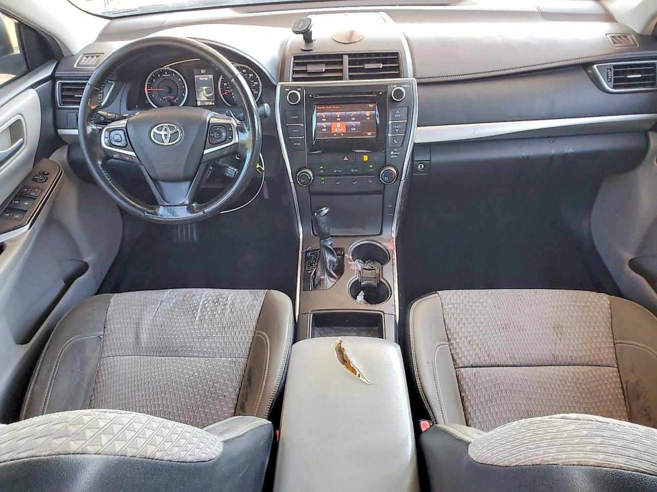 2015 Toyota Camry Se Silver vin: 4T1BF1FK4FU011098
