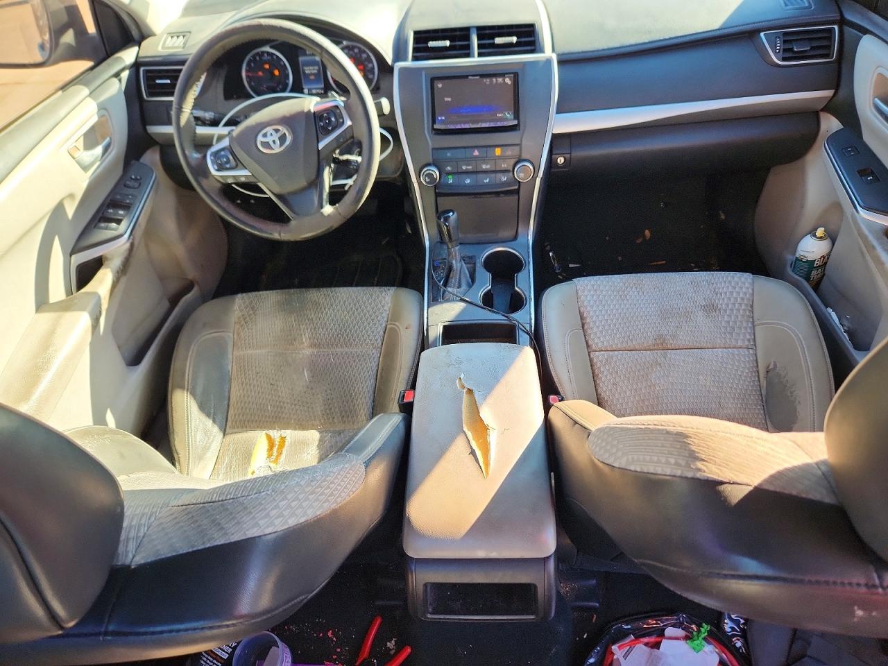 2015 Toyota Camry Se Gray vin: 4T1BF1FK4FU020285