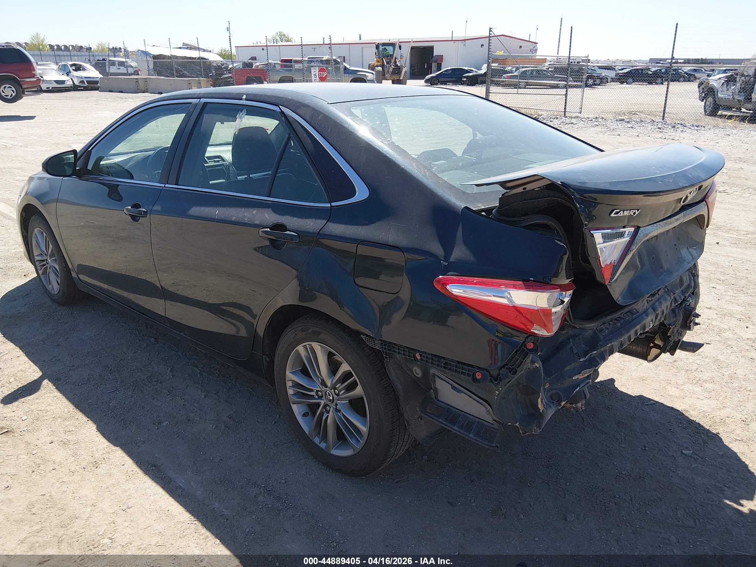 2015 Toyota Camry Se Navy vin: 4T1BF1FK4FU022845