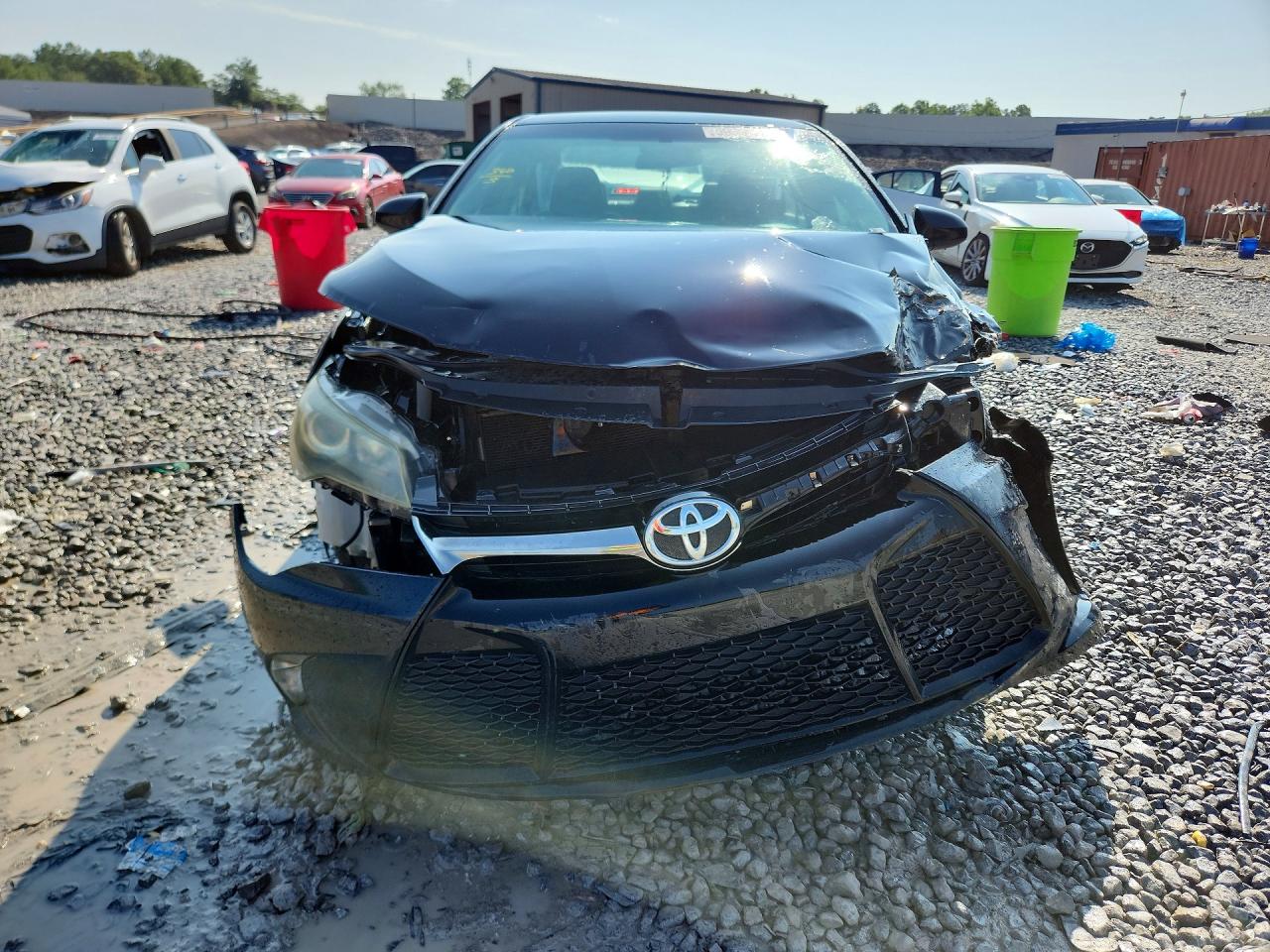 2015 Toyota Camry Se Black vin: 4T1BF1FK4FU034882