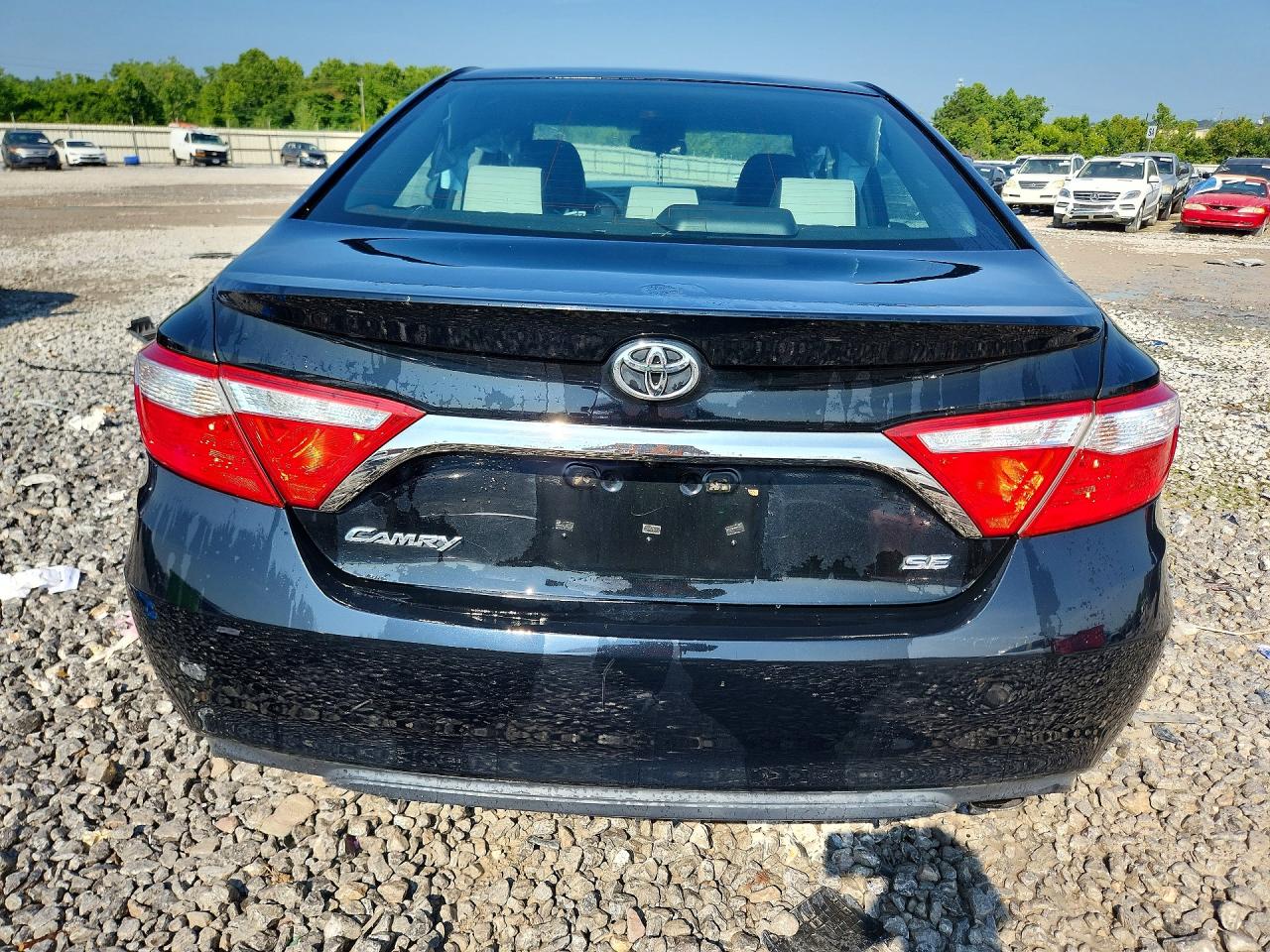 2015 Toyota Camry Se Black vin: 4T1BF1FK4FU034882