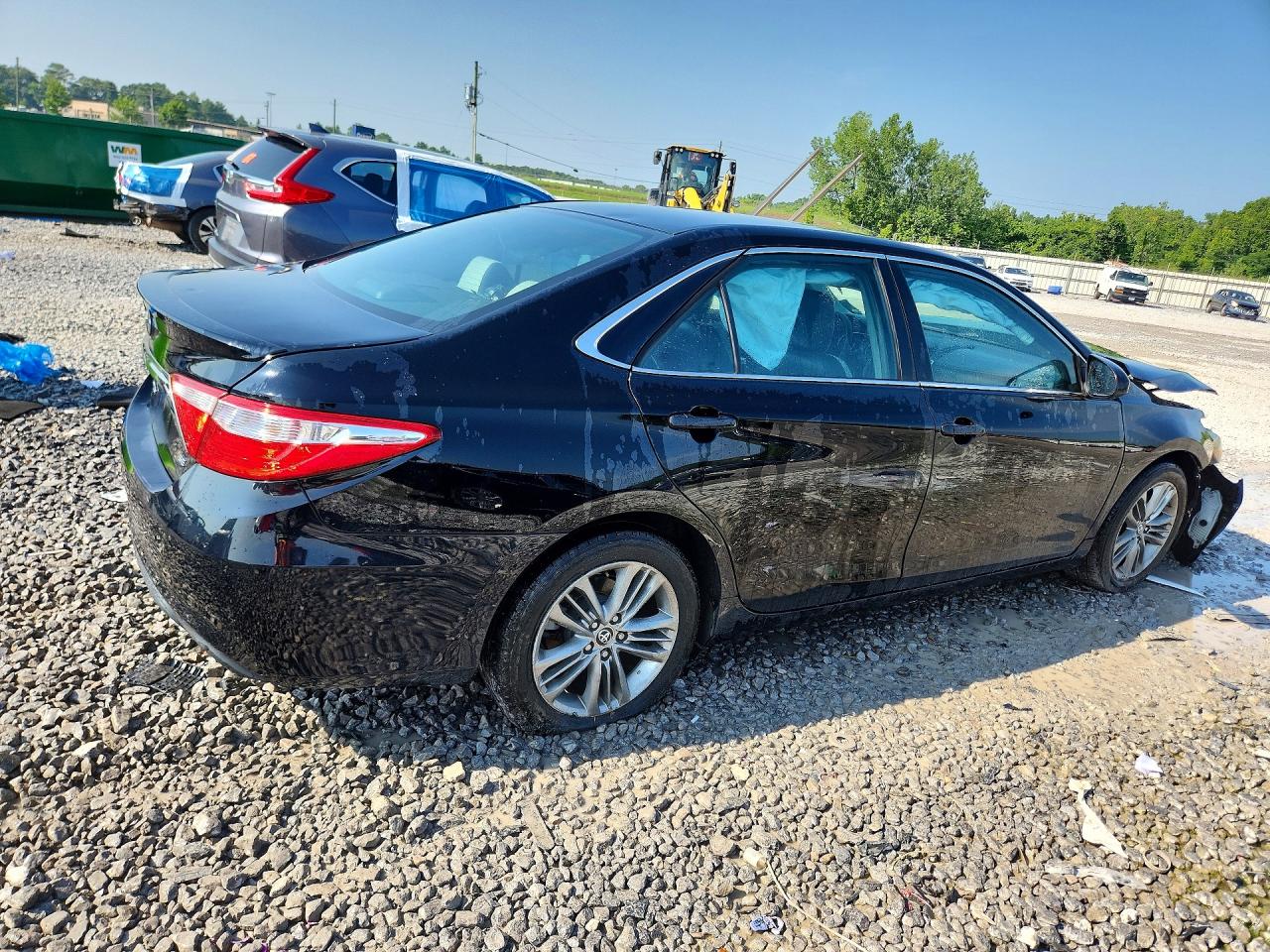 2015 Toyota Camry Se Black vin: 4T1BF1FK4FU034882
