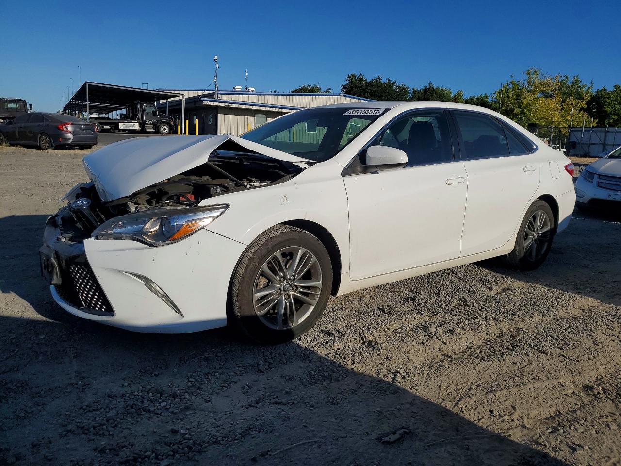 2015 Toyota Camry Se Белый vin: 4T1BF1FK4FU038091