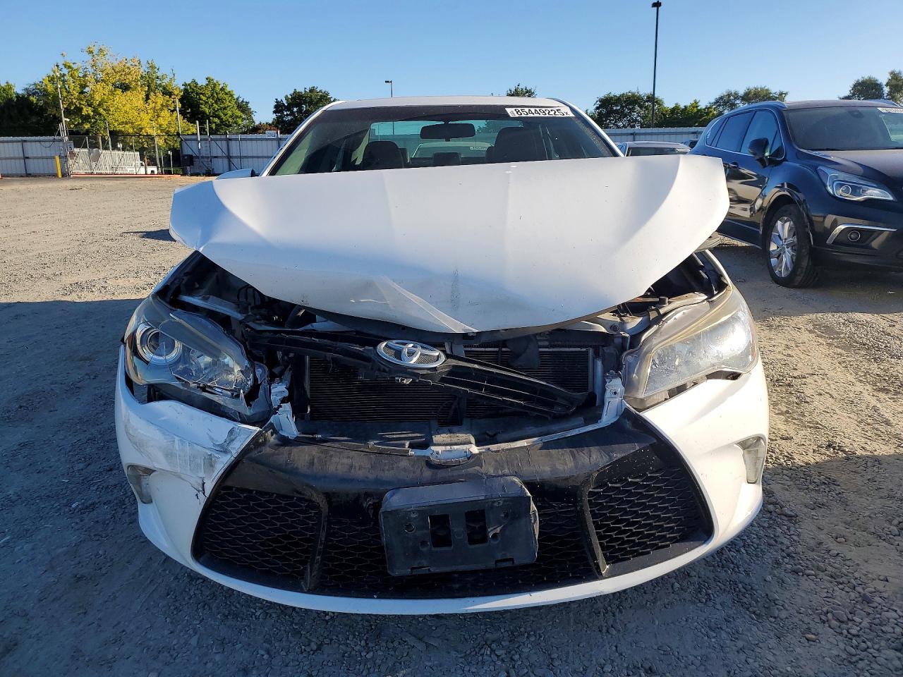 2015 Toyota Camry Se Белый vin: 4T1BF1FK4FU038091
