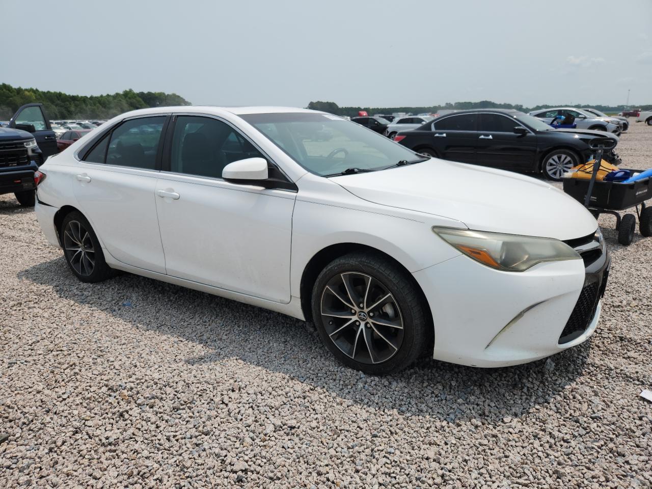 2015 Toyota Camry Xse Белый vin: 4T1BF1FK4FU059524