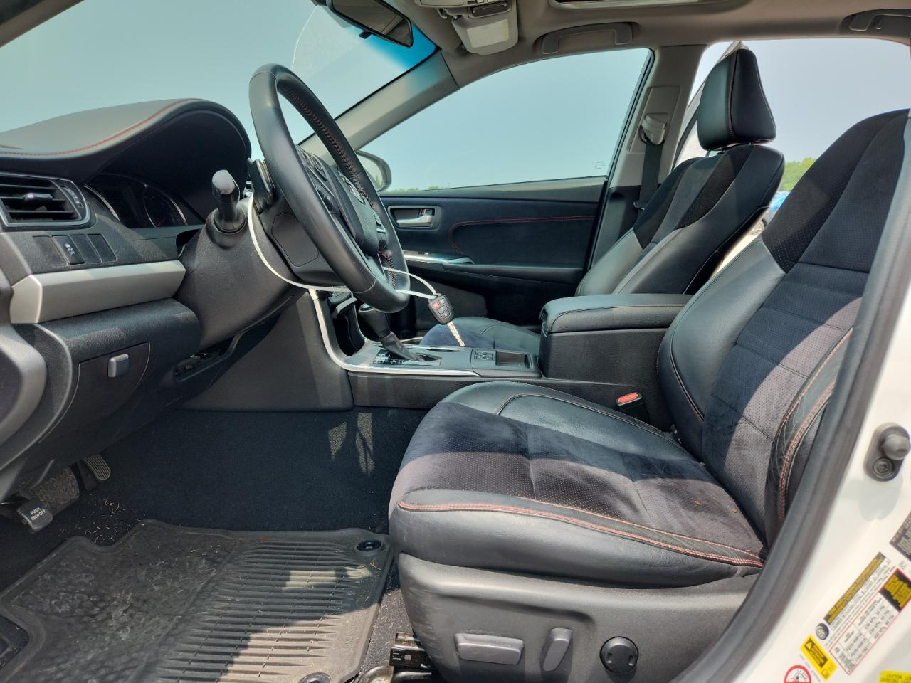 2015 Toyota Camry Xse Белый vin: 4T1BF1FK4FU059524