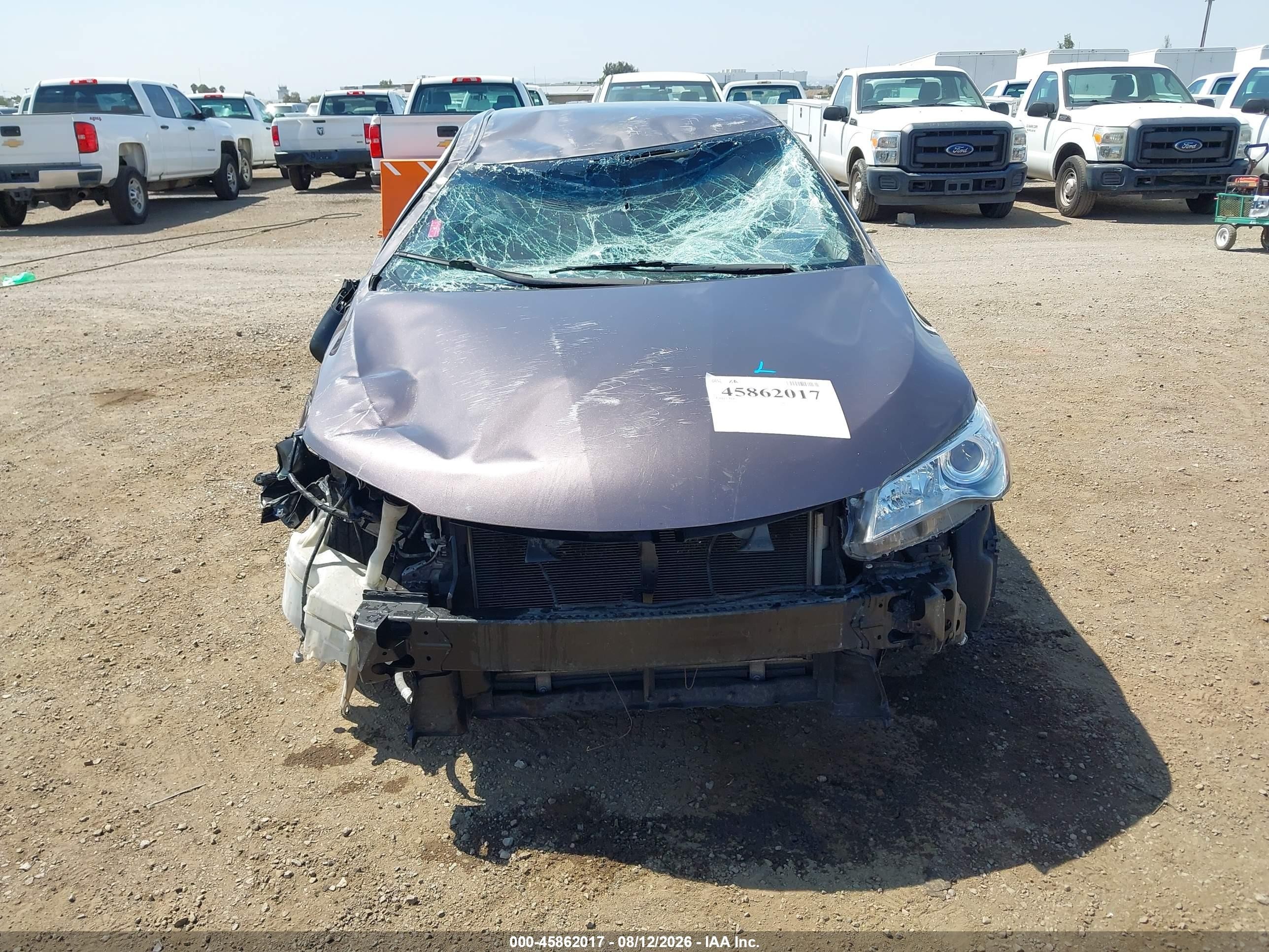 2015 Toyota Camry Le Желто-коричневый vin: 4T1BF1FK4FU065016