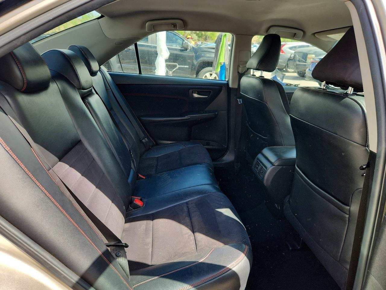 2015 Toyota Camry Xse Beige vin: 4T1BF1FK4FU068546