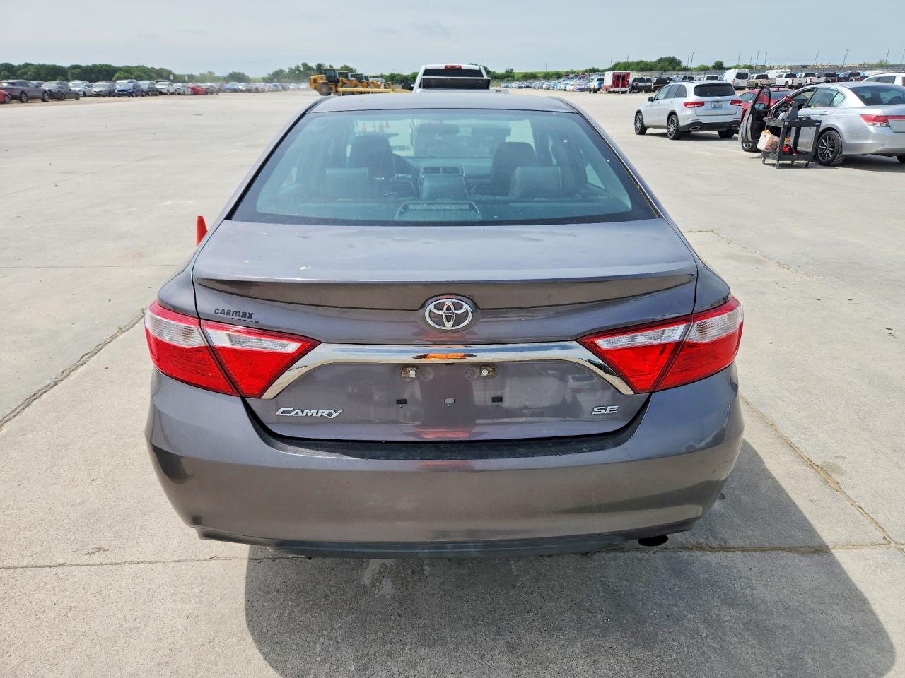 2015 Toyota Camry Se Gray vin: 4T1BF1FK4FU072595