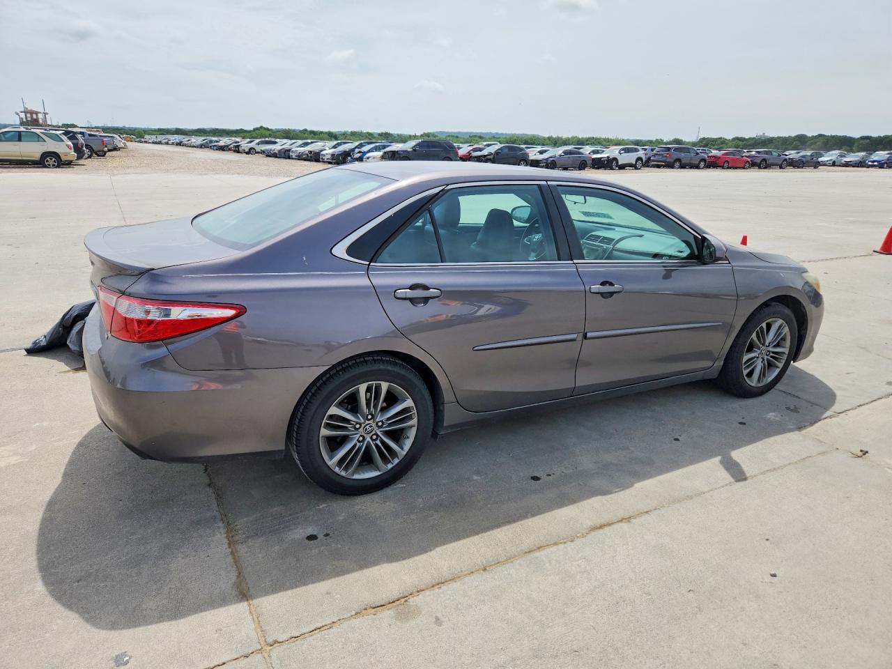 2015 Toyota Camry Se Gray vin: 4T1BF1FK4FU072595