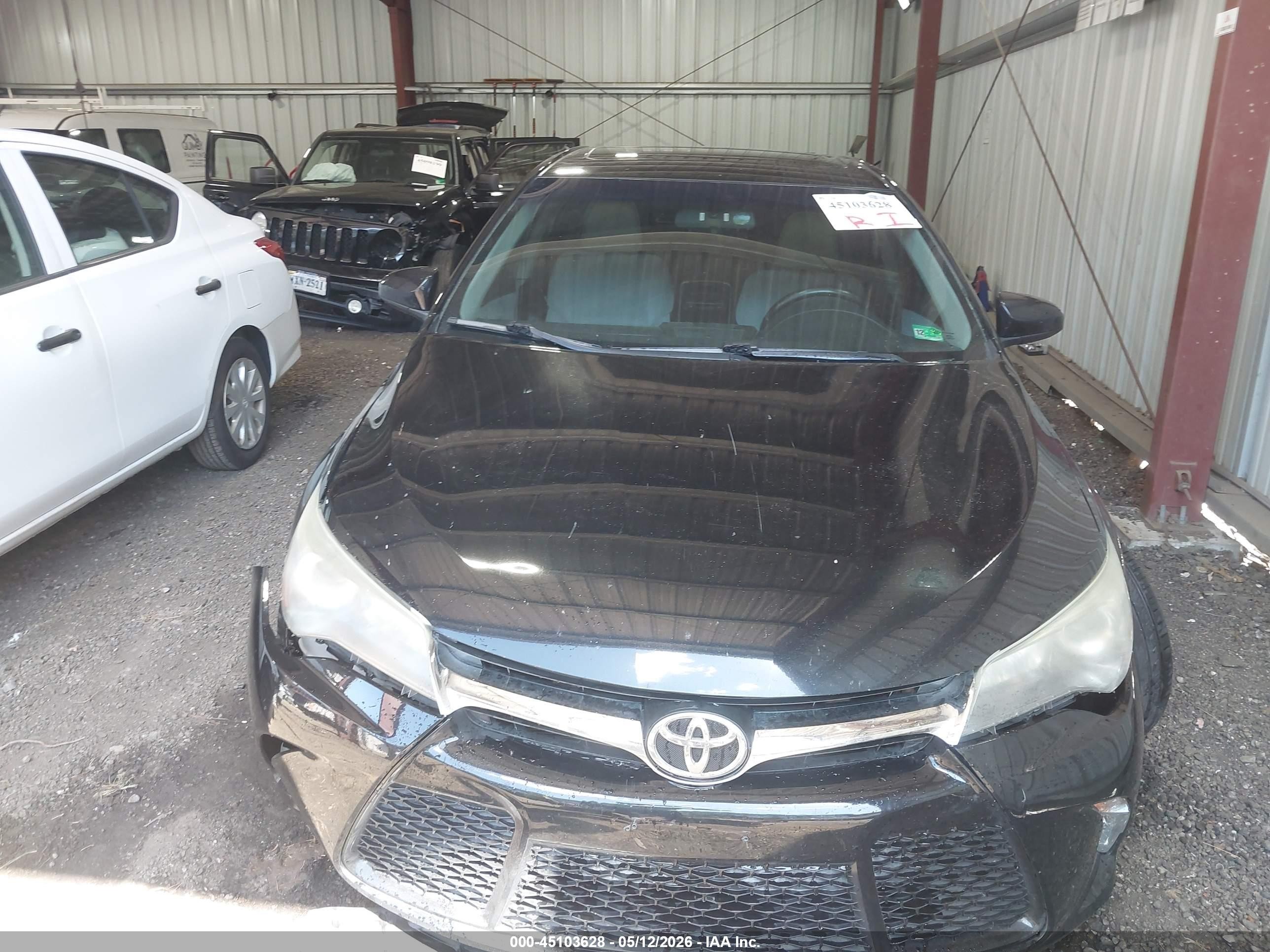 2015 Toyota Camry Xse Черный vin: 4T1BF1FK4FU074735