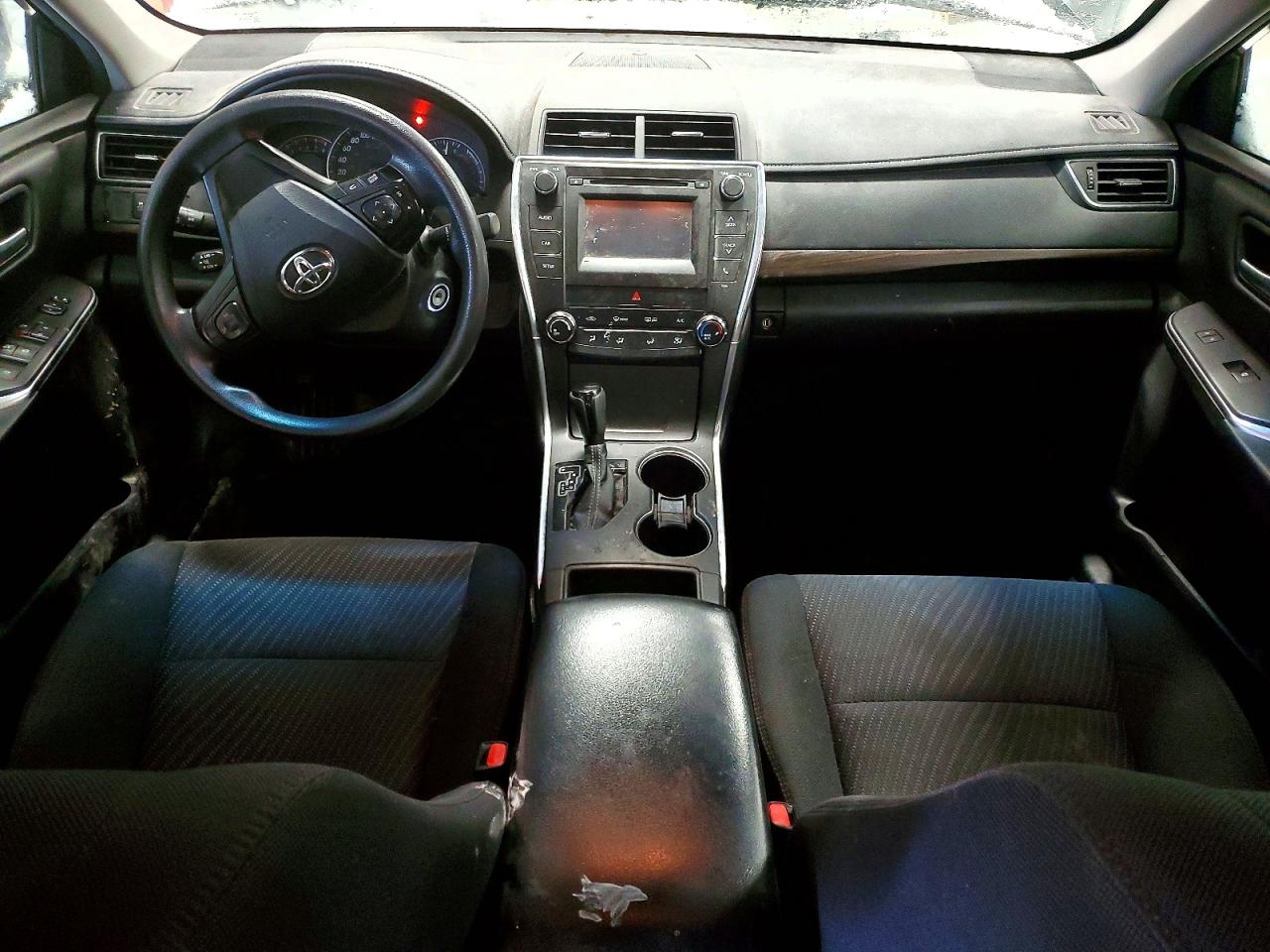2015 Toyota Camry Le Черный vin: 4T1BF1FK4FU079028