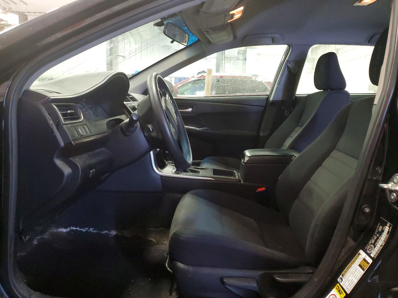 2015 Toyota Camry Le Черный vin: 4T1BF1FK4FU079028