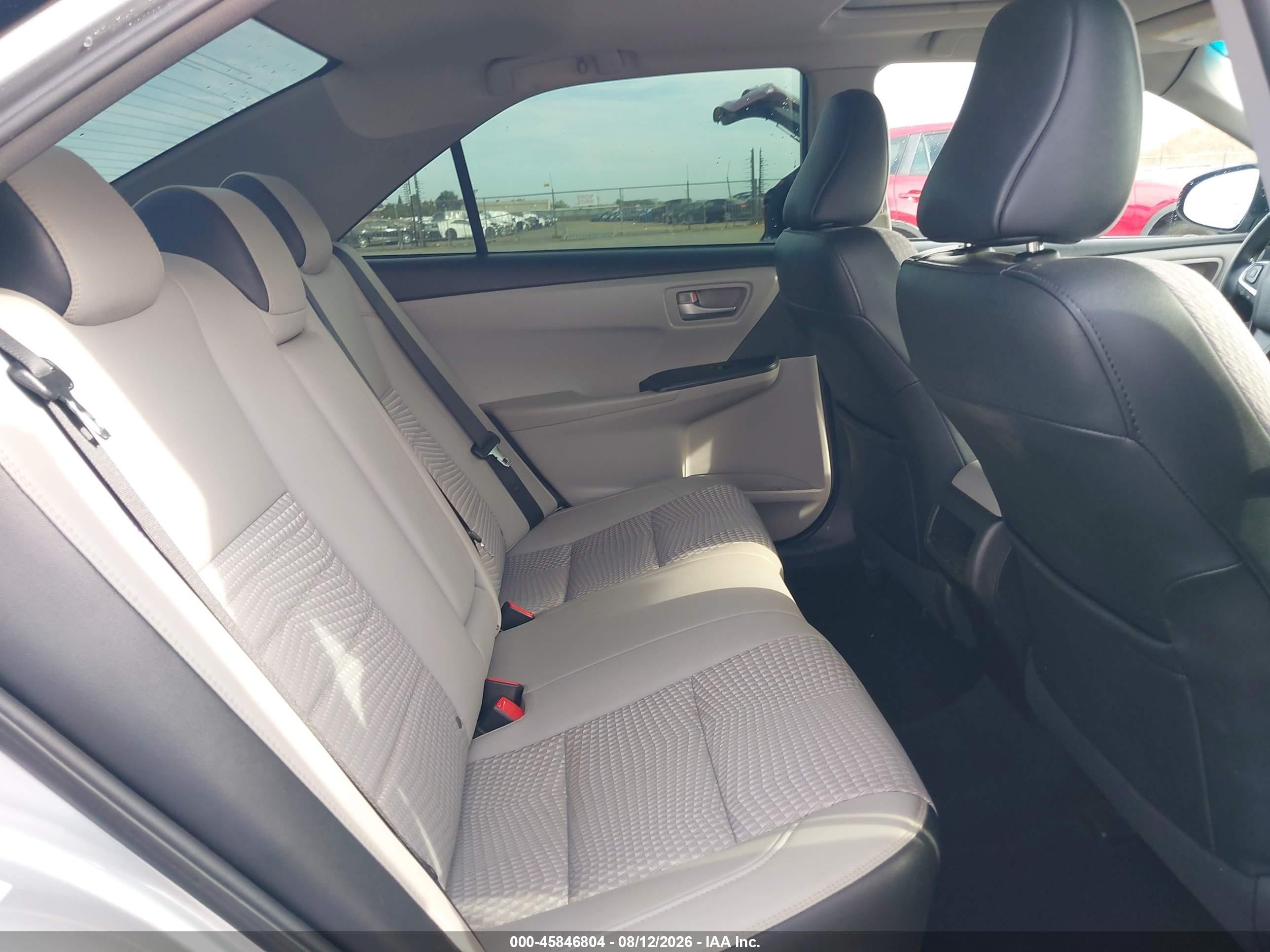 2015 Toyota Camry Se Gray vin: 4T1BF1FK4FU094189