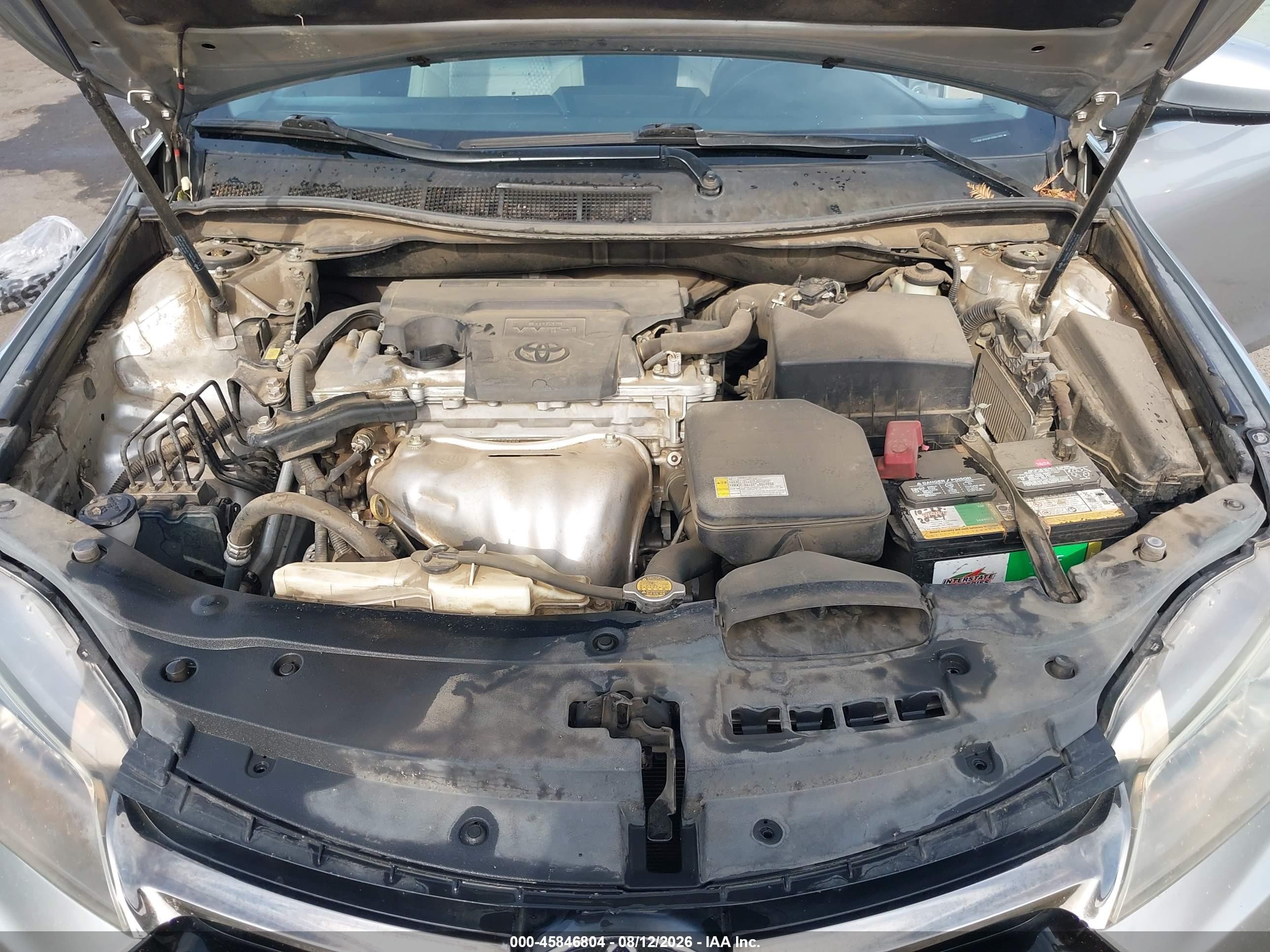 2015 Toyota Camry Se Gray vin: 4T1BF1FK4FU094189