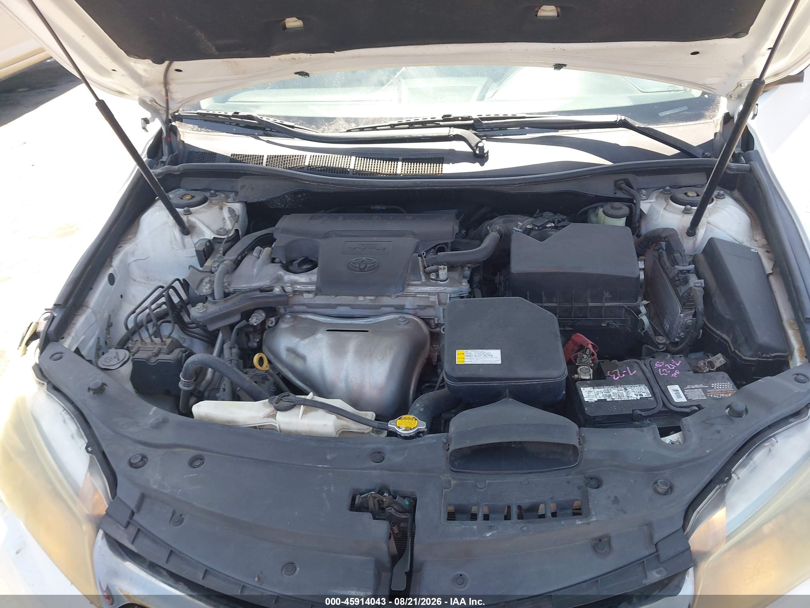 2015 Toyota Camry Se Белый vin: 4T1BF1FK4FU094905