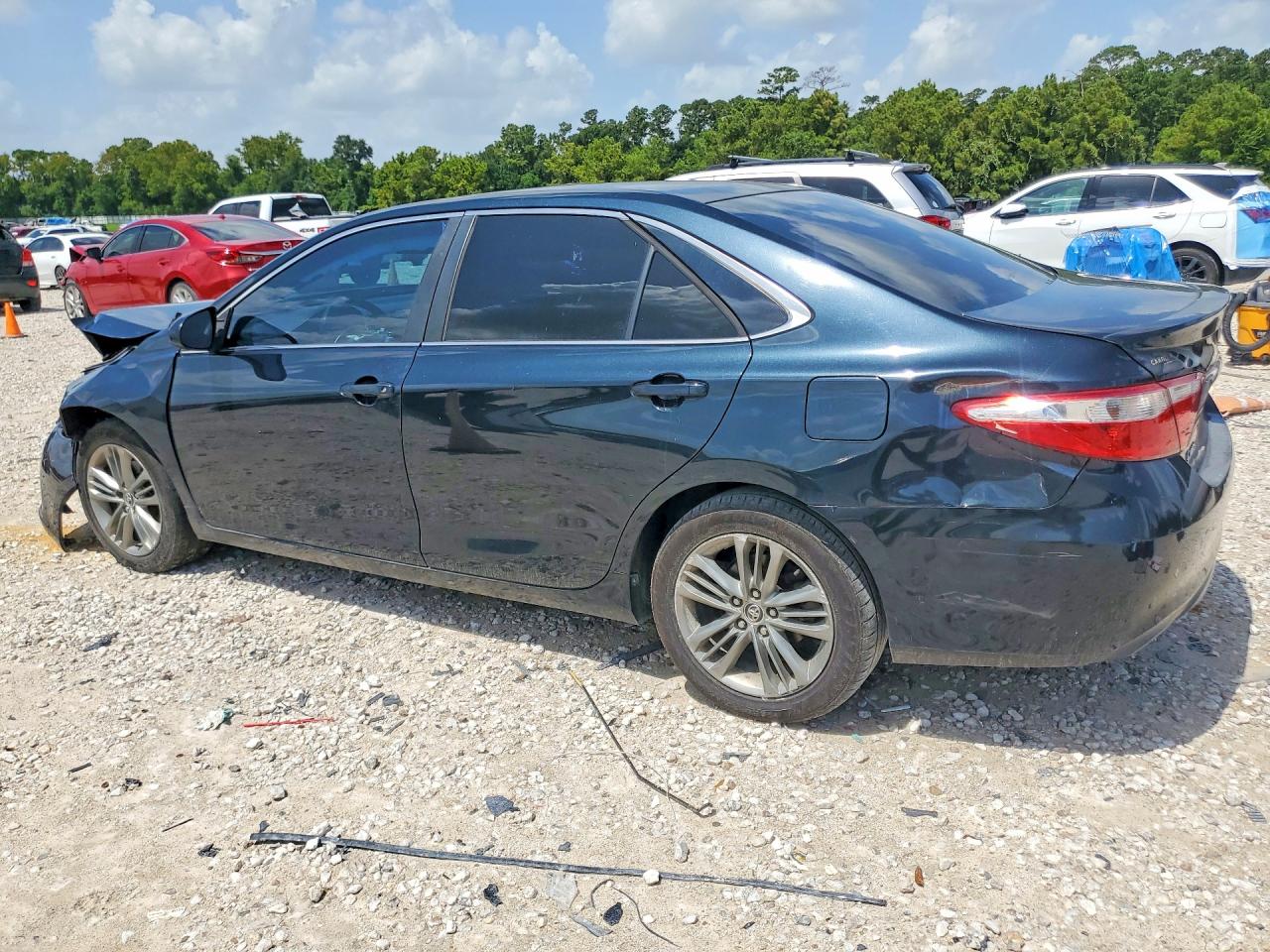 2015 Toyota Camry Se Black vin: 4T1BF1FK4FU096699