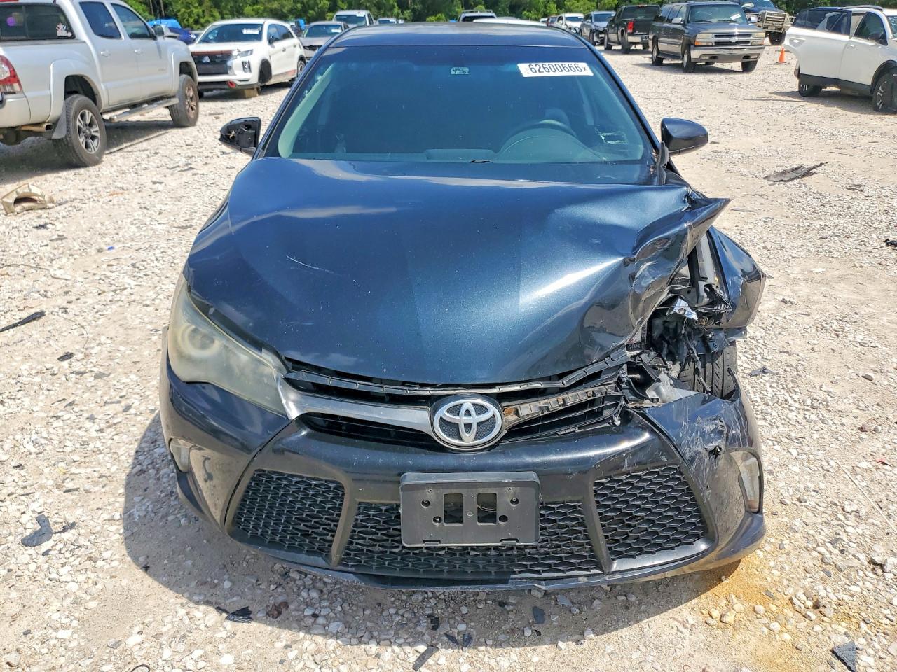 2015 Toyota Camry Se Black vin: 4T1BF1FK4FU096699