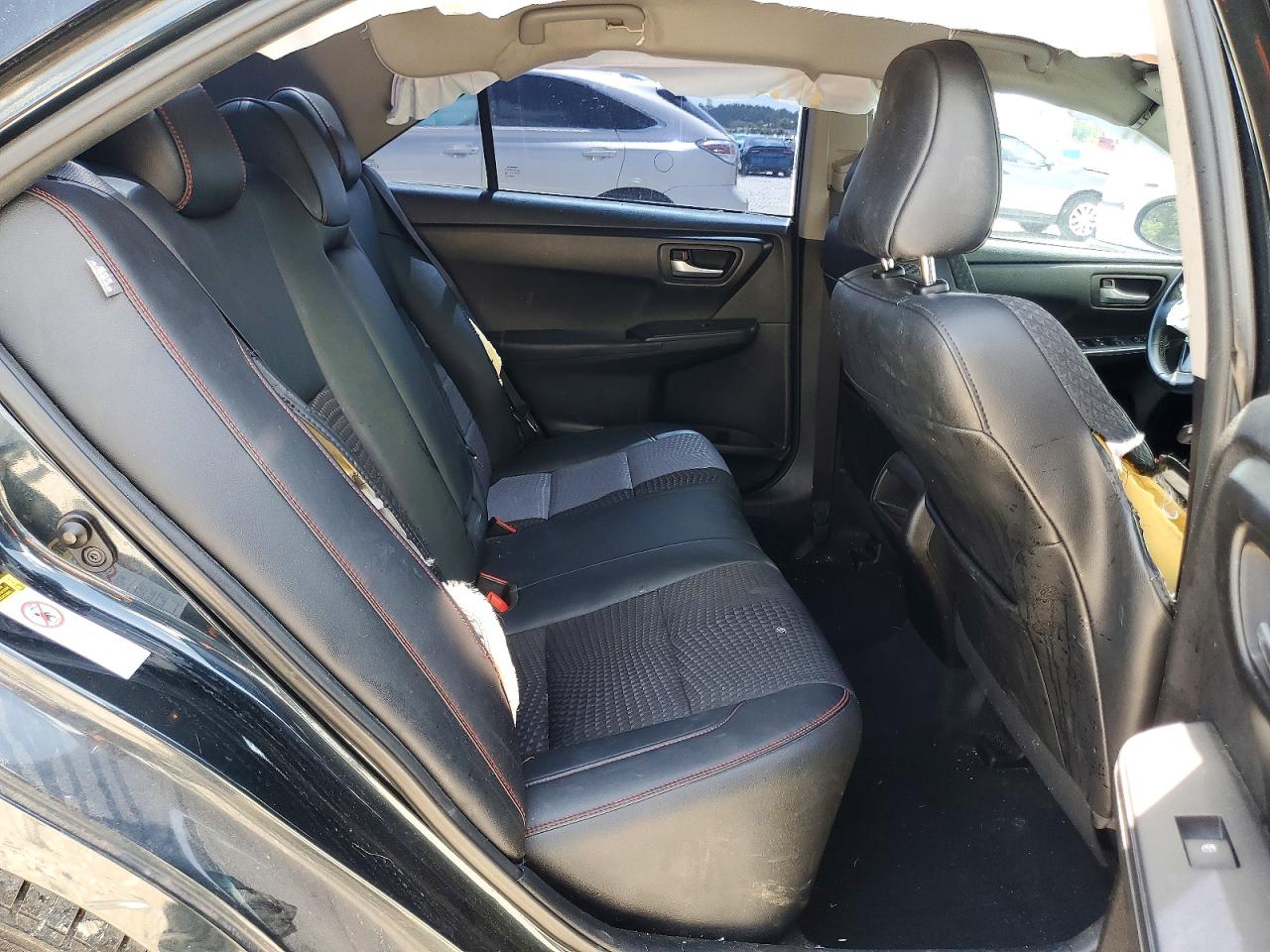 2015 Toyota Camry Se Black vin: 4T1BF1FK4FU096699