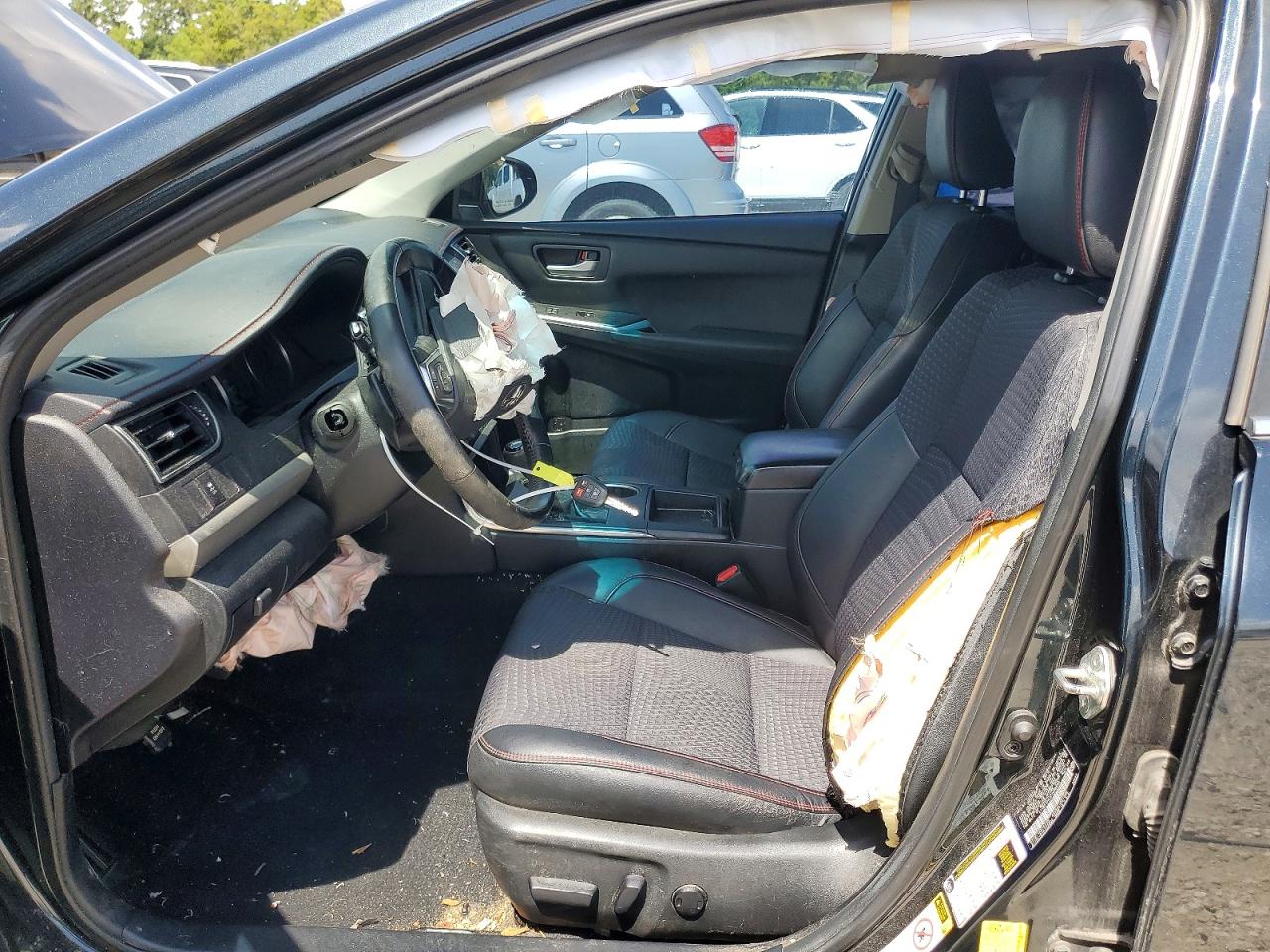 2015 Toyota Camry Se Black vin: 4T1BF1FK4FU096699